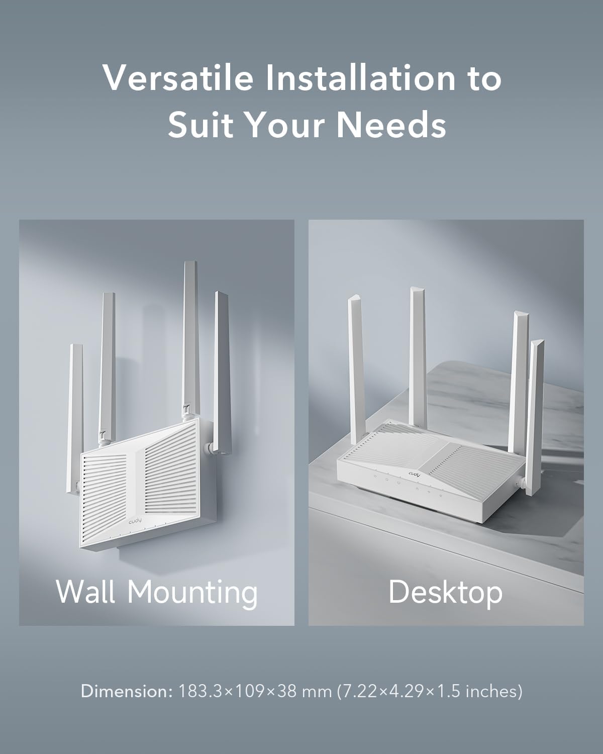 Thumbnail 5 de Cudy AC1200 Gigabit WiFi Access Point AP1300D: roaming senza cuciture, MU-MIMO e gestione centralizzata