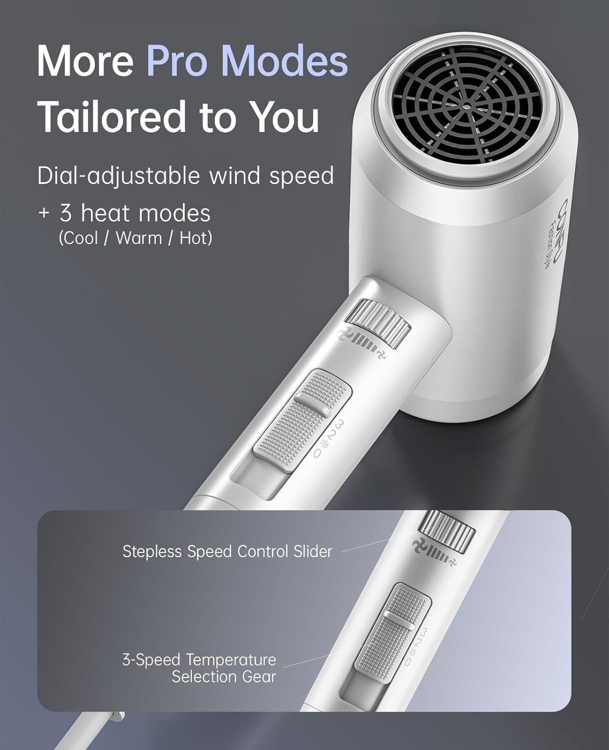 Thumbnail 4 de CONFU 1800W Hair Dryer with Ionic Technology