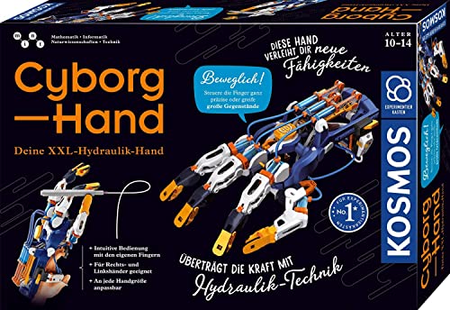 Detalle de KOSMOS Cyborg-Hand – hydraulisch gesteuerte XXL-Roboter-Hand