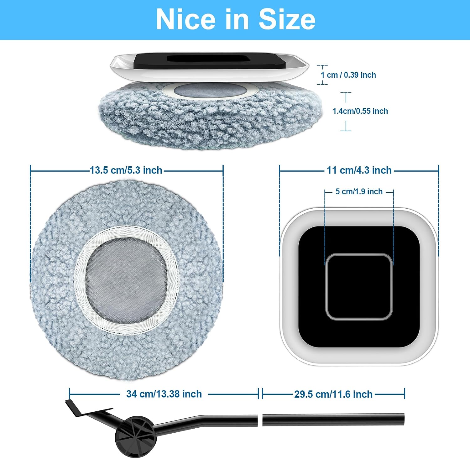 Detalle de Kiss Core HK 3-in-1 Furniture Sliders Kit with Carpet Pads and Floor Socks