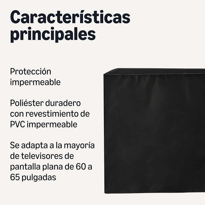 Thumbnail 6 de Amazon Basics Funda impermeable para TV 28–32"