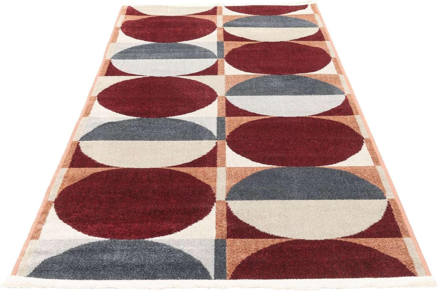 Thumbnail 2 de RugVista Jeff Modern Runner Rug, 80 x 300 cm, Red, Low Pile