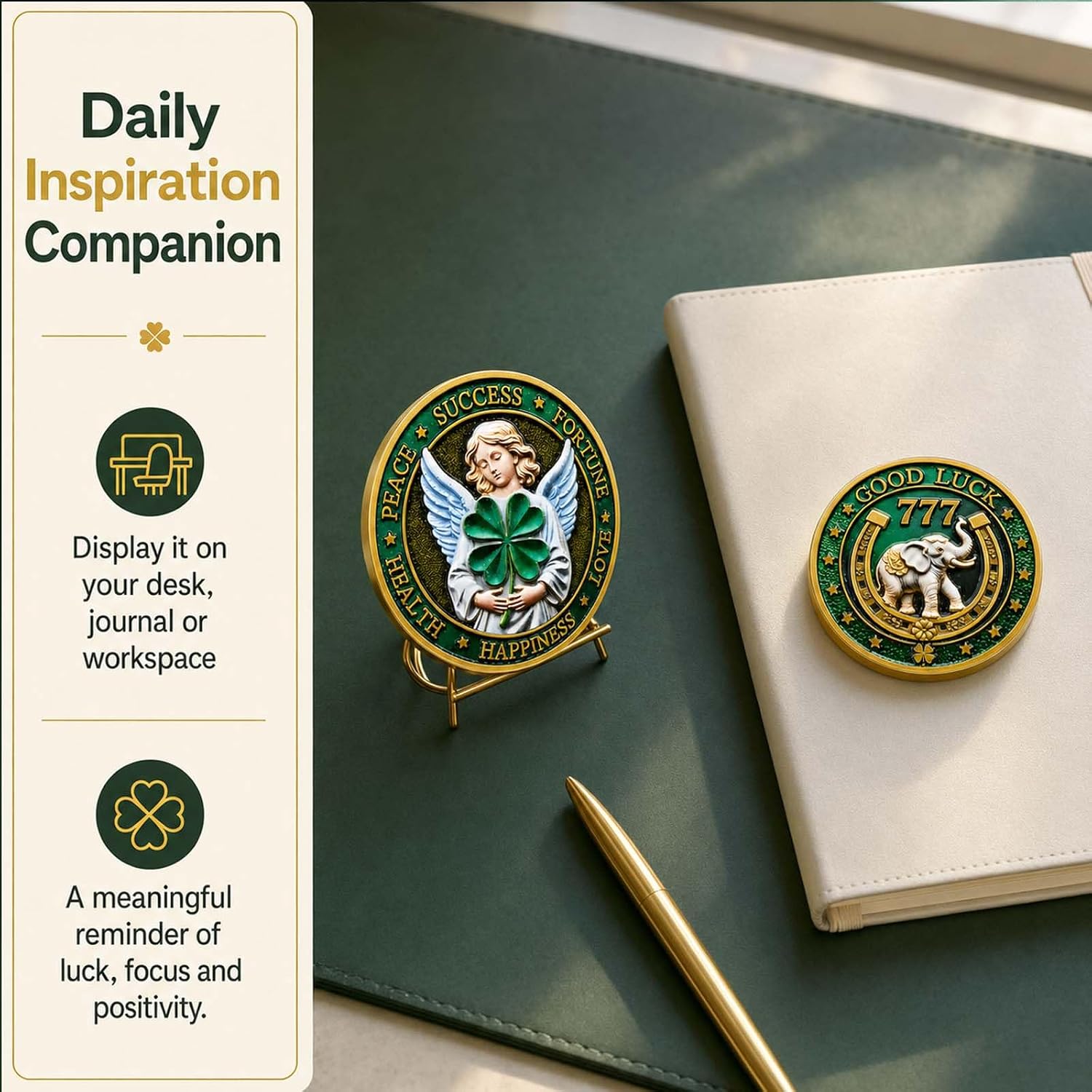 Detalle 1 de Disabeki Lucky Coin, 1.77-Inch