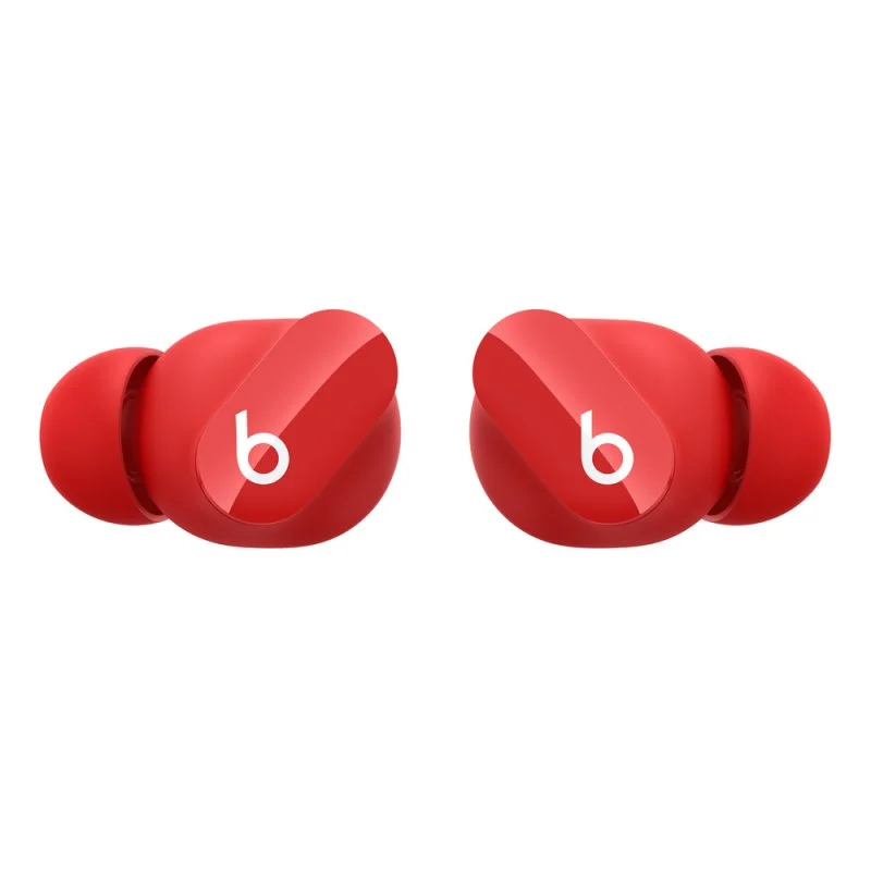 Detalle 2 de Beats Studio Buds auriculares Bluetooth rojos con cancelación activa del ruido