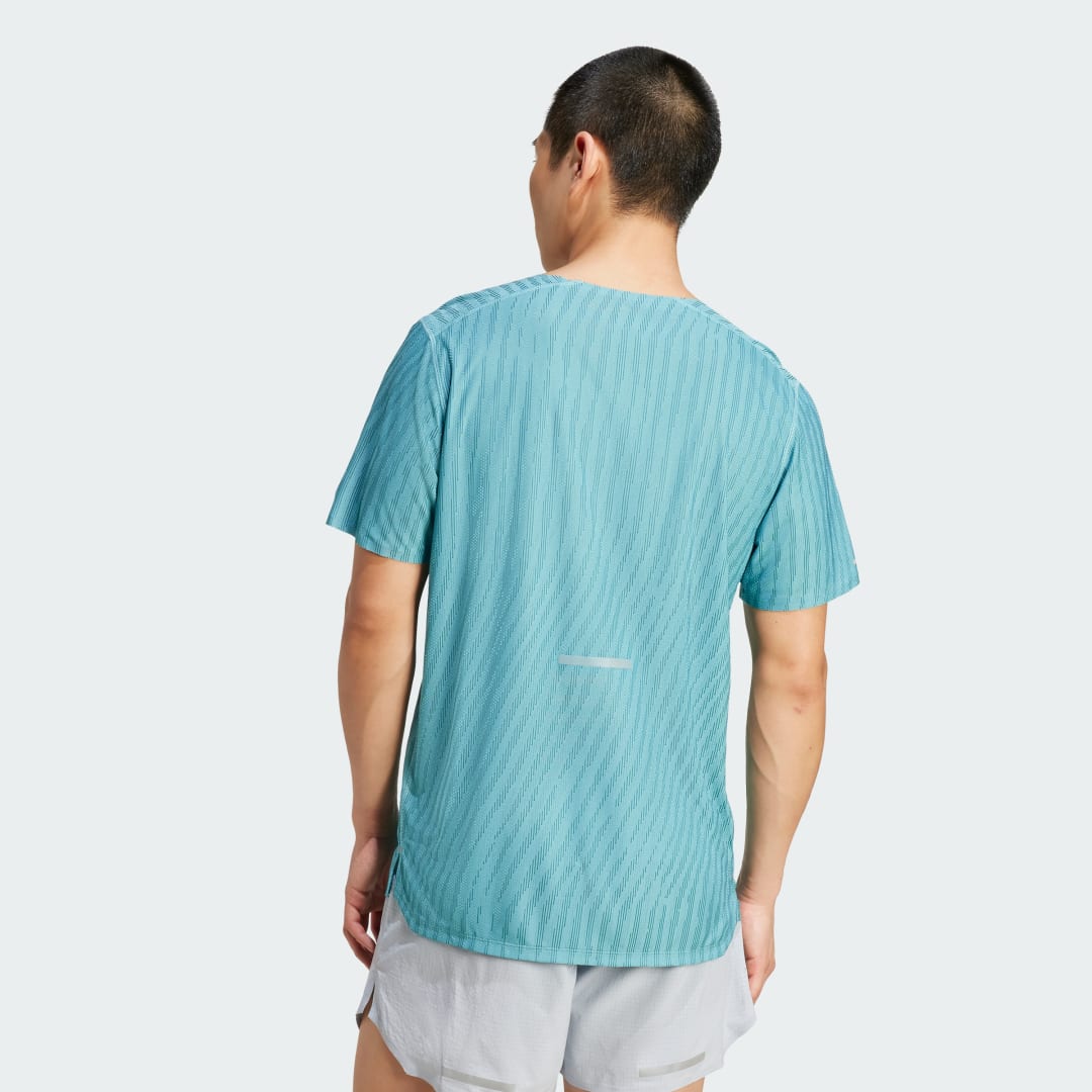 Detalle 2 de Camiseta Adi365 Running CLIMACOOL+ de Adidas — versión turquesa