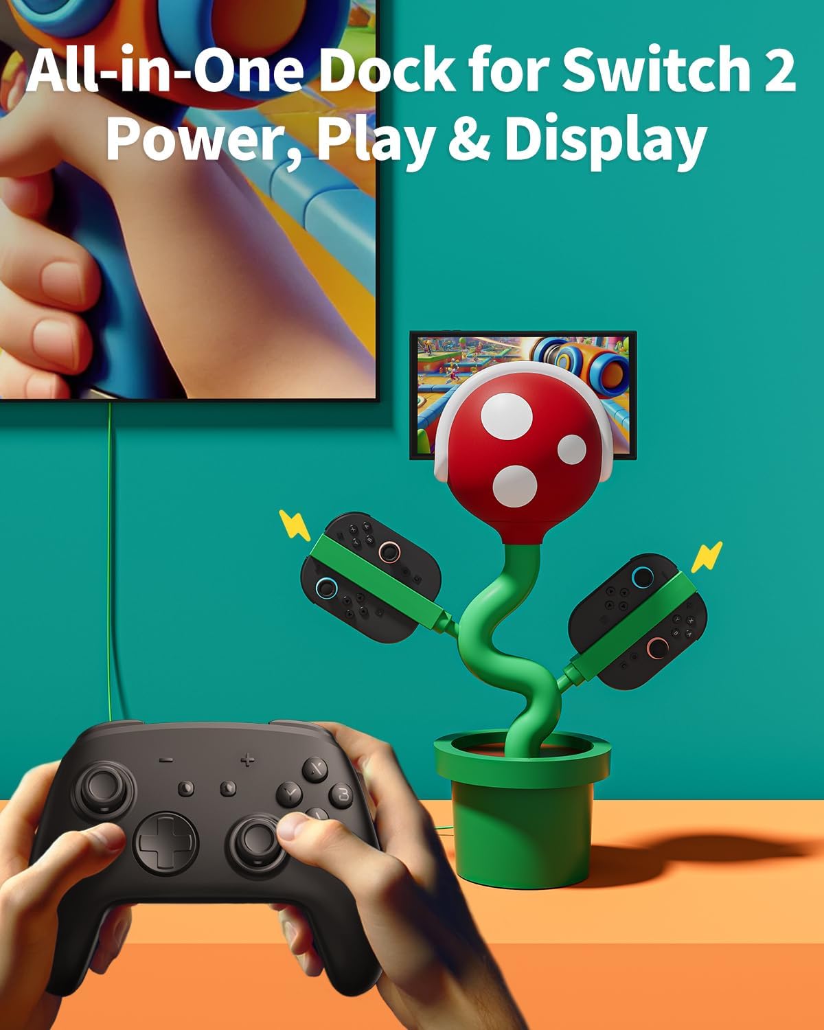 Thumbnail 4 de Piranha2 Switch 2 TV Dock 4K 60Hz