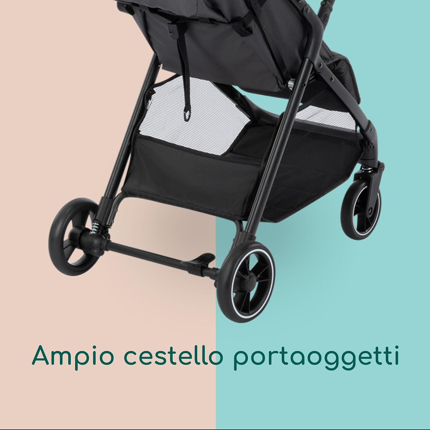 Thumbnail 5 de Bebeconfort Azur Passeggino Compatto, 0-3 anni (fino a 15 kg) con chiusura automatica a una mano e schienale reclinabile