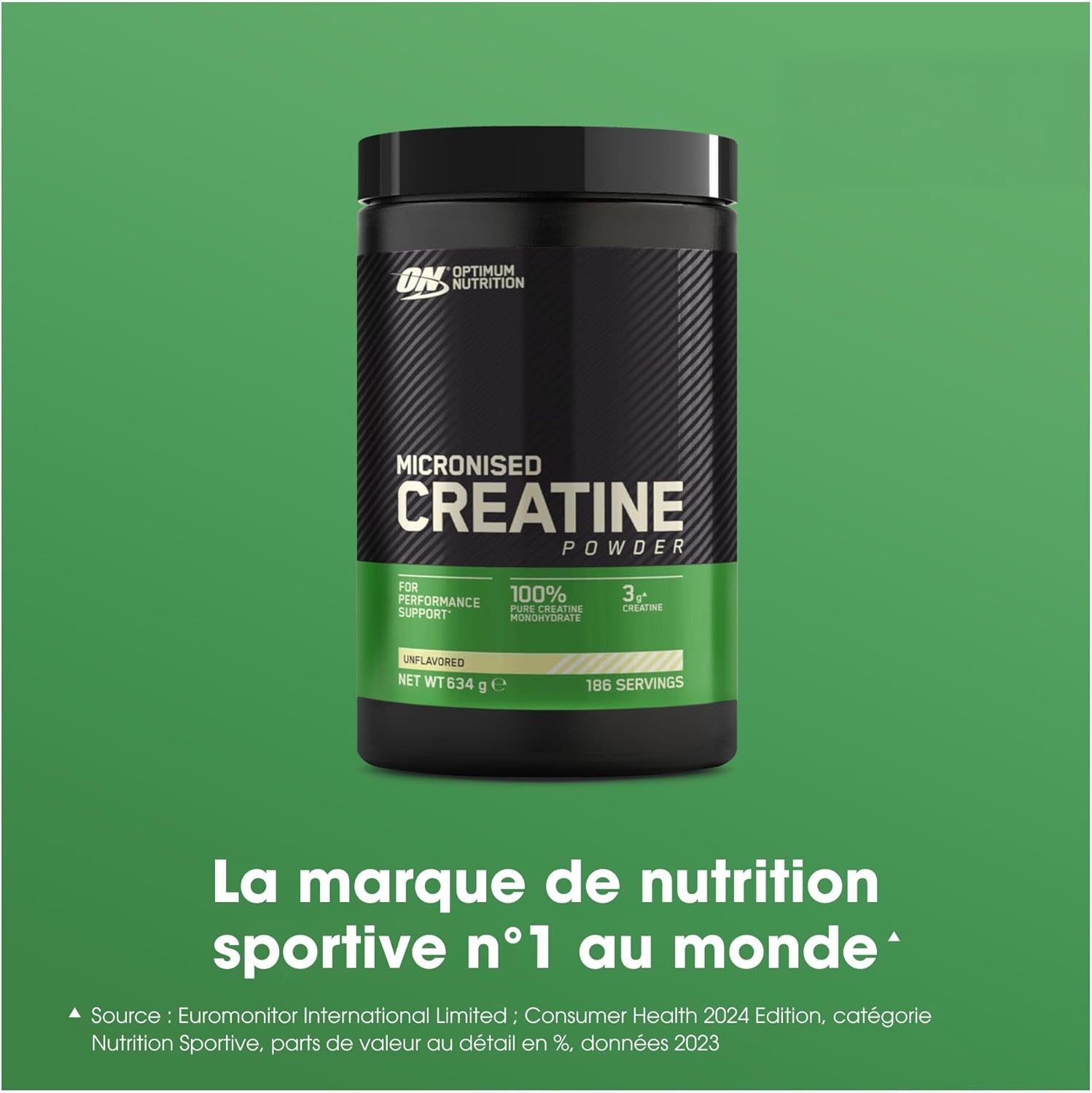 Thumbnail 1 de Optimum Nutrition Créatine Micronisée 634 g