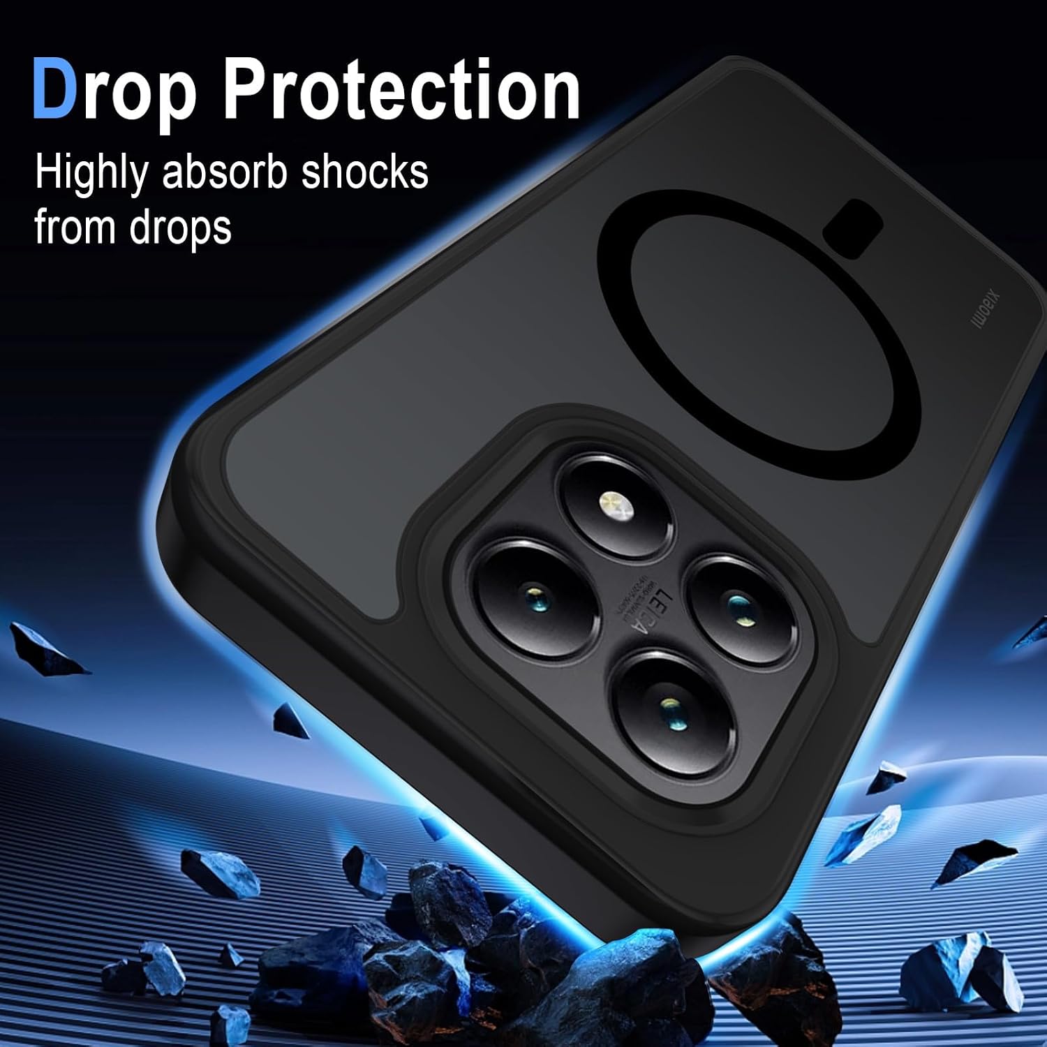 Detalle de XTCASE Coque magnétique pour Xiaomi 15T Noir