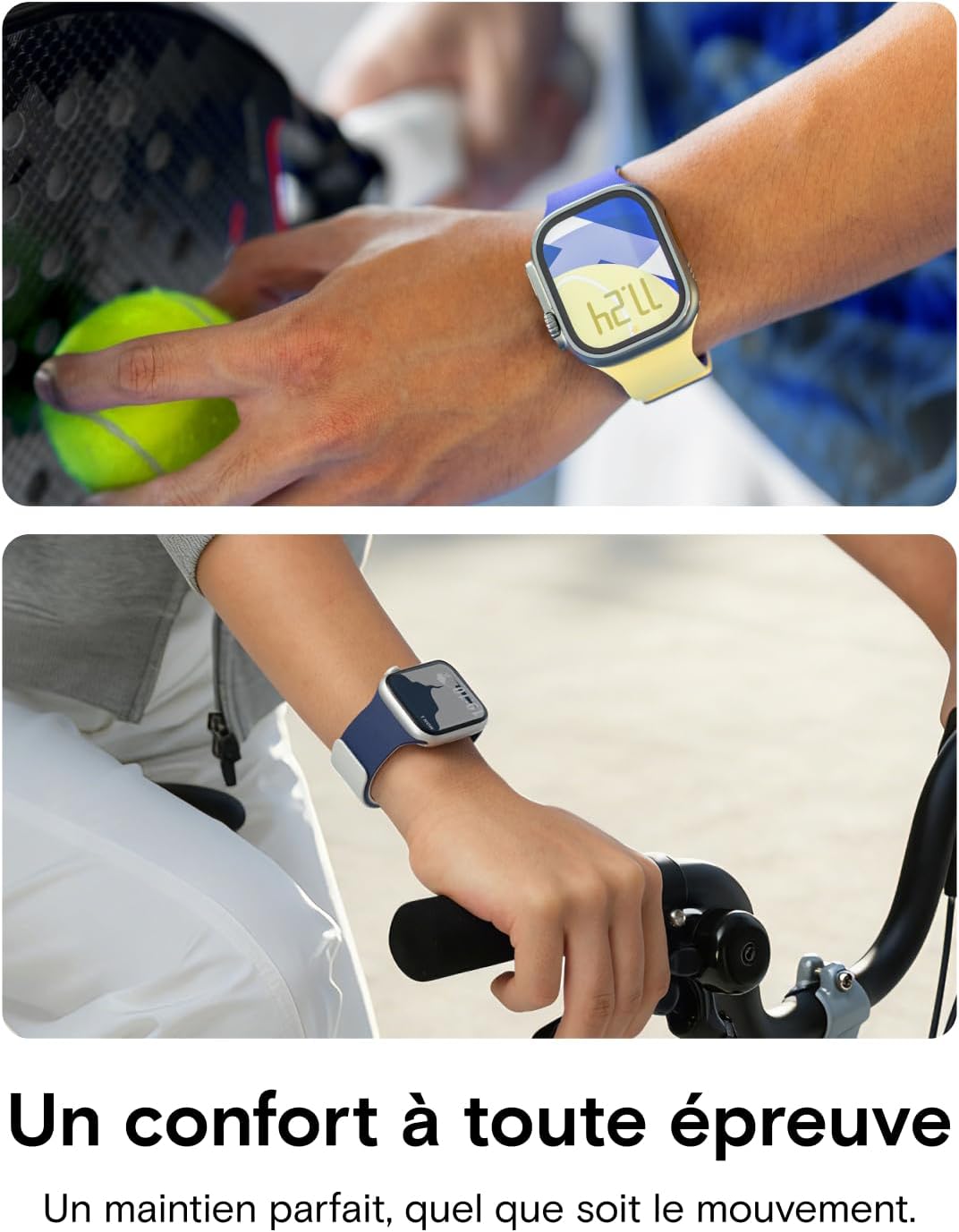 Thumbnail 4 de MOFT Bracelet de Rechange Compatibles pour Apple Watch (38–49 mm) | Silicone Magnétique Réversible