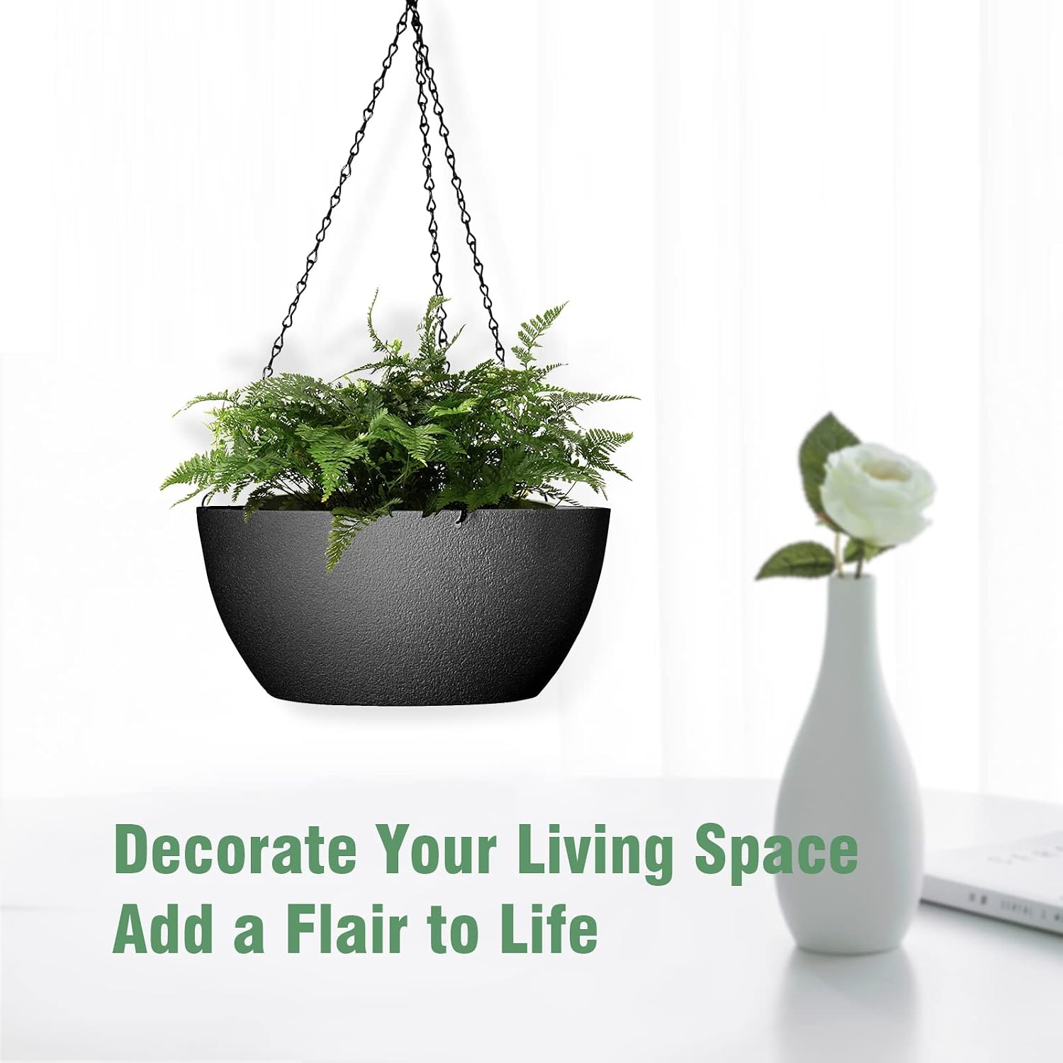 Thumbnail 5 de WSMKSZ Hanging Planters 13-Inch