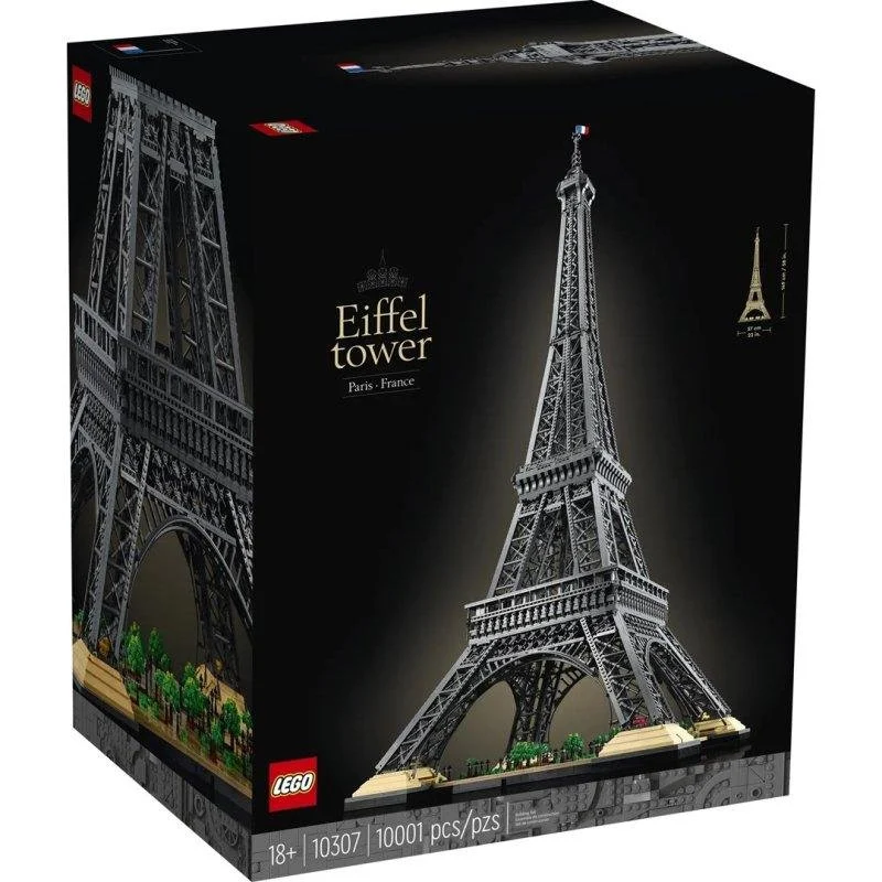 Lego Icons Torre Eiffel 10307 10001 piezas