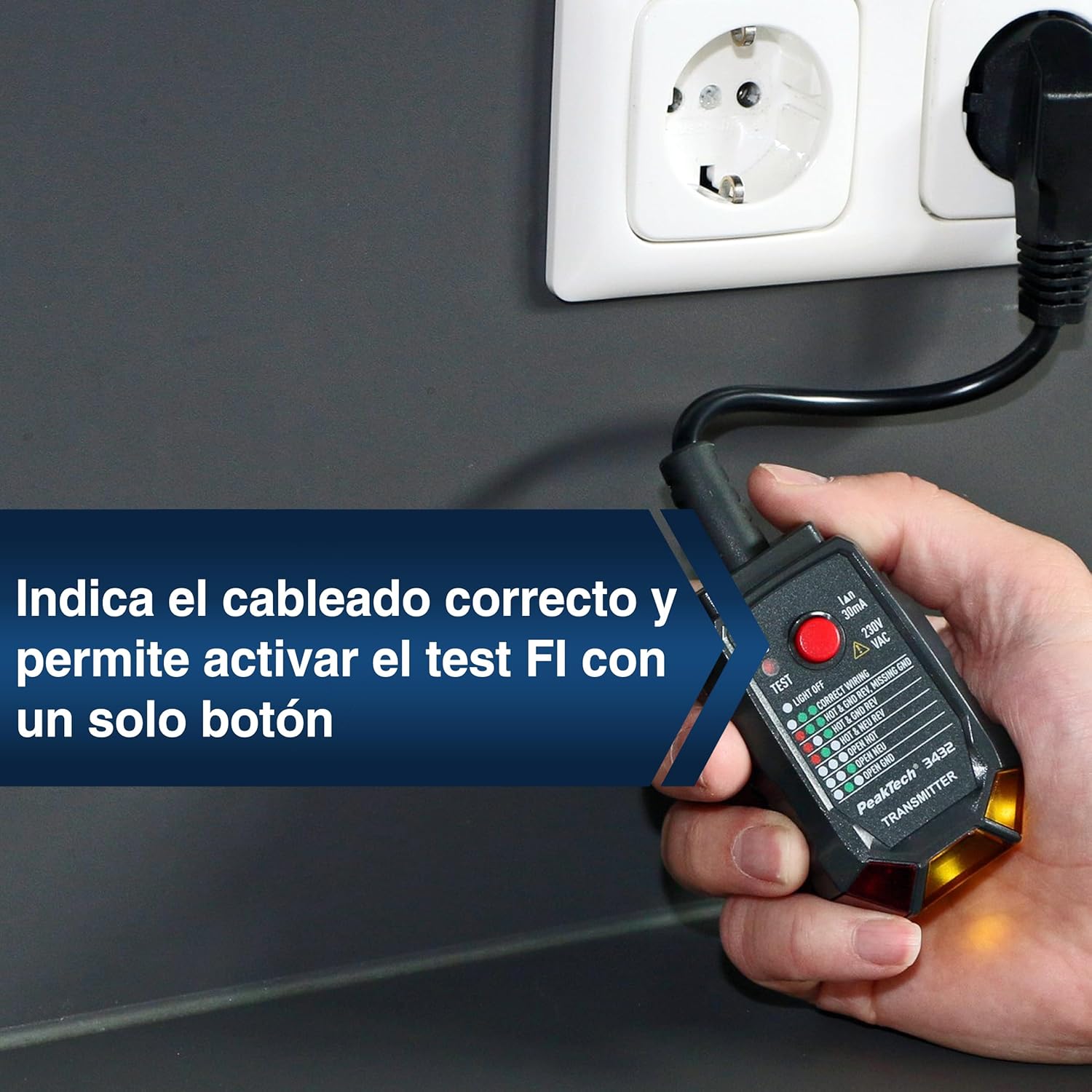 Thumbnail 3 de PeakTech 3432 Localizador de fusibles