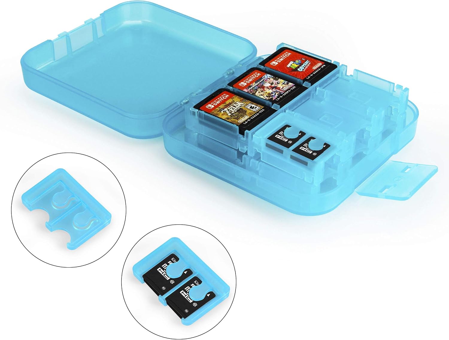 Thumbnail 1 de Amazon Basics Custodia porta cartucce di gioco per Nintendo Switch – Blu