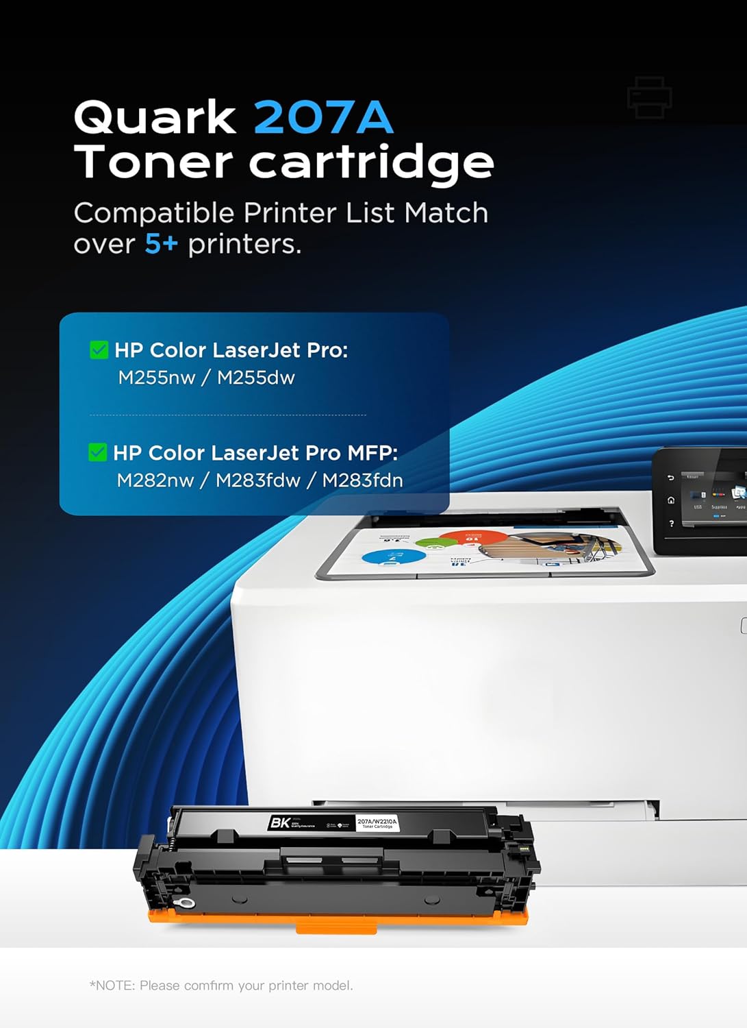 Thumbnail 1 de Quark 207A 207X toner 1350 pages 🖨️