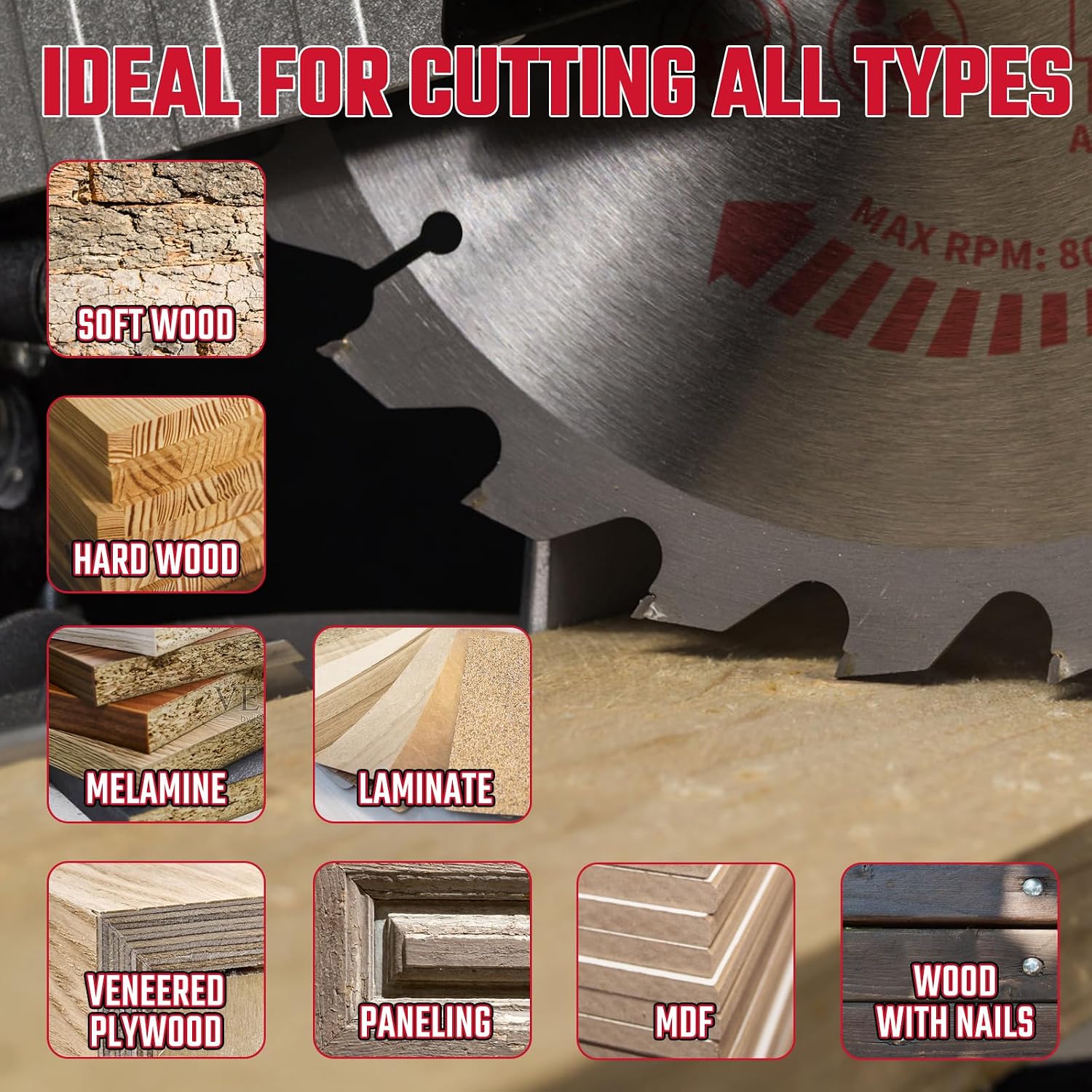 Thumbnail 5 de Revvstark Circular Saw Blade 6-1/2-Inch