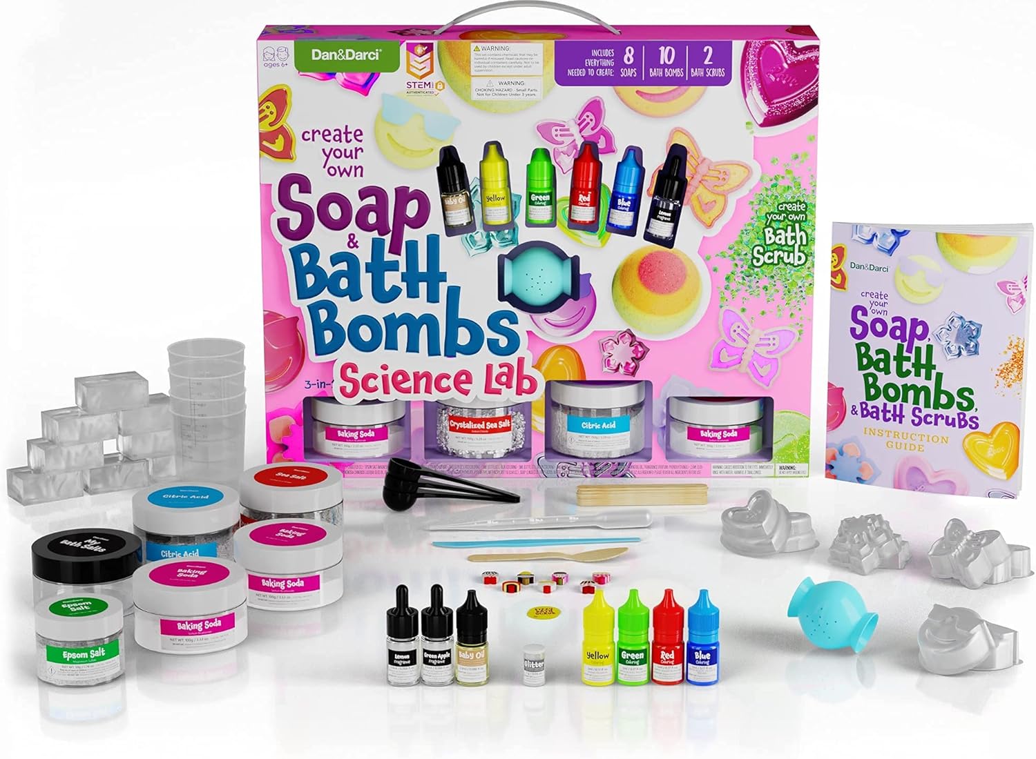 Thumbnail 2 de Dan&Darci Soap & Bath Bomb Kit 3-in-1