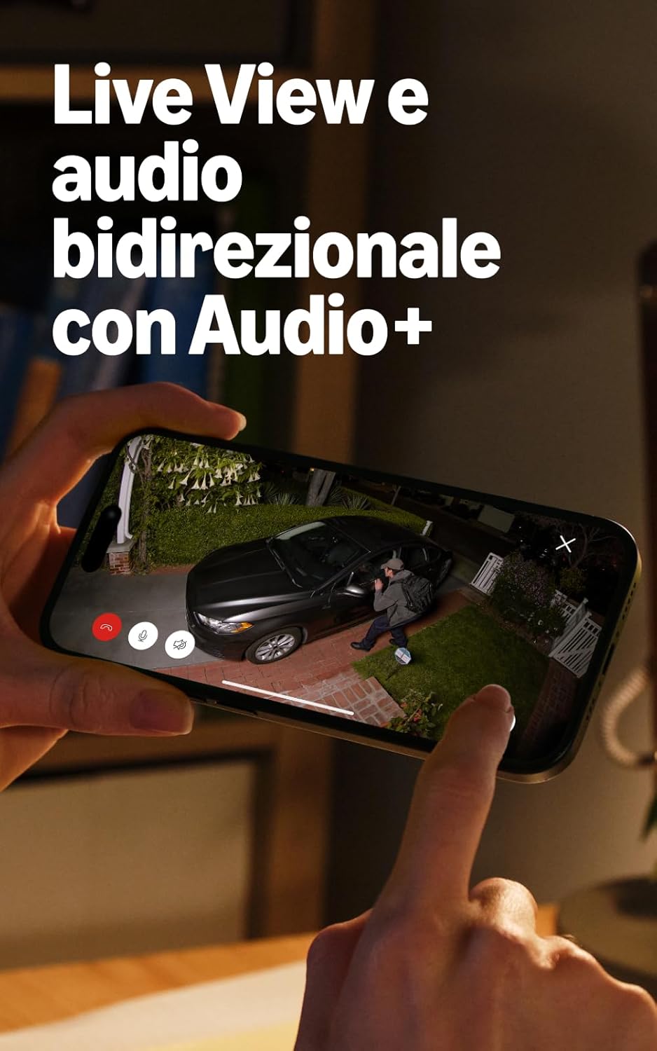 Thumbnail 5 de Ring videocamera Pro con faretti (Spotlight Cam Pro) – Retinal 4K, zoom 10x, 600 lumen