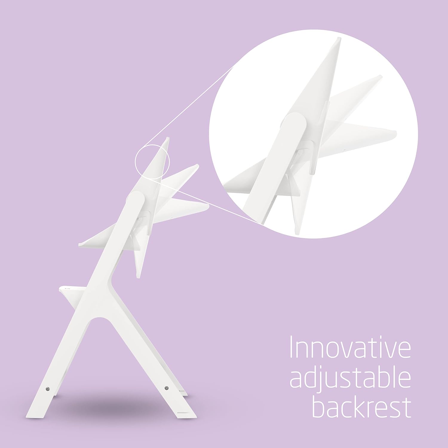 Detalle 2 de Maxi-Cosi Nesta Wooden High Chair: A versatile, durable seat from birth to adulthood