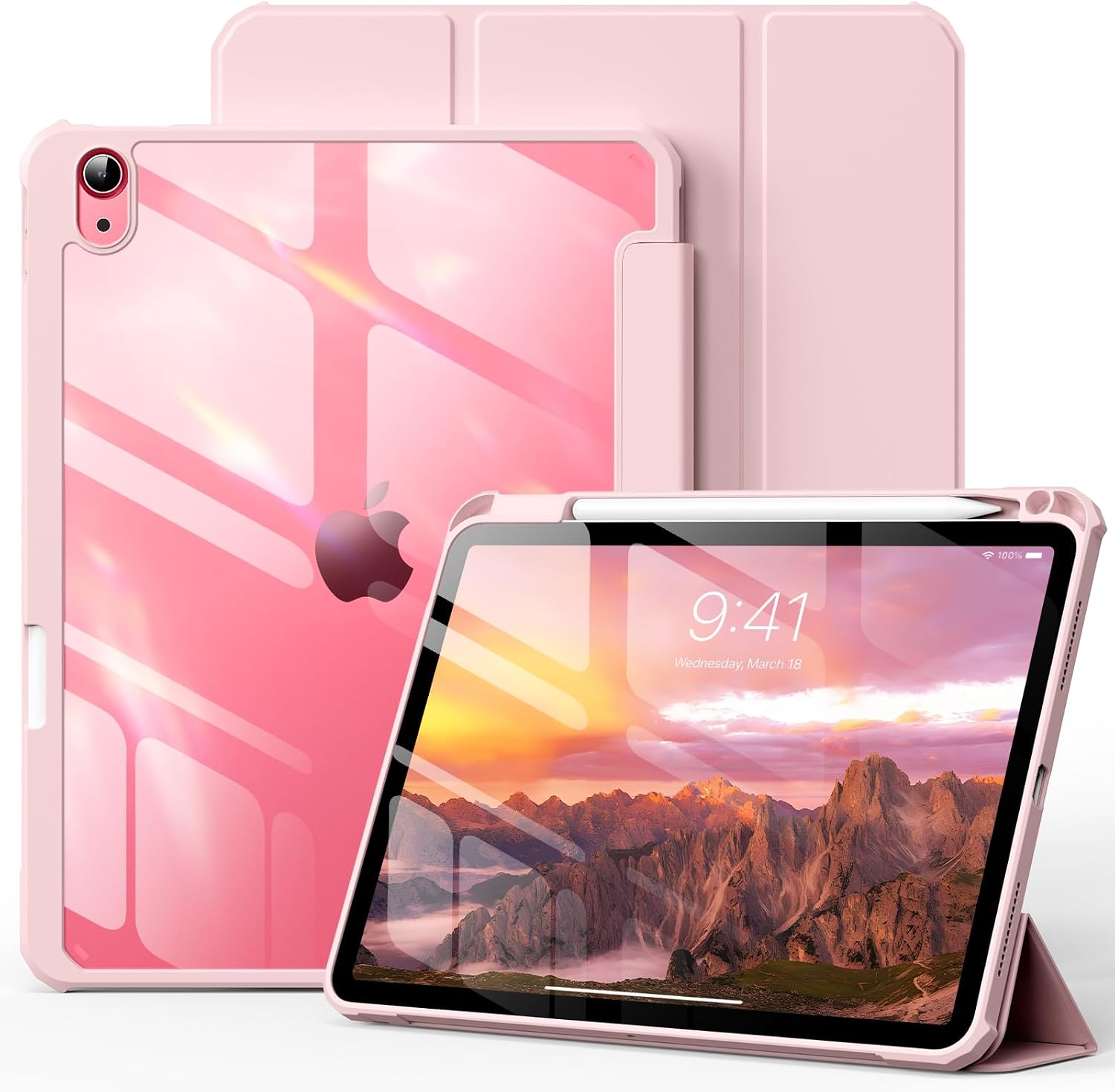 Detalle de KVTVOU Clear Case for iPad 11th Gen 10.9"