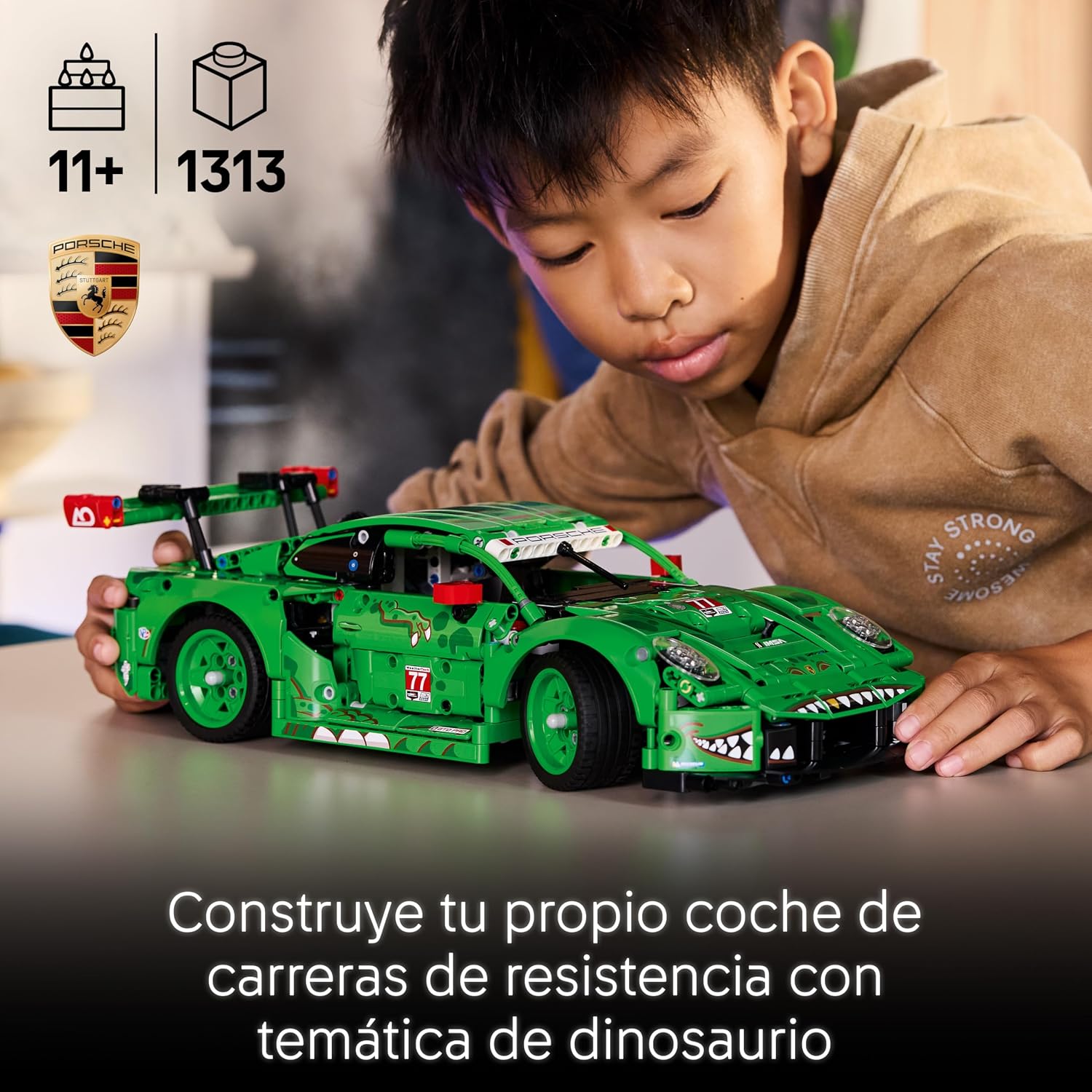 Detalle 2 de LEGO Technic Porsche 911 GT3 R Rexy 42224