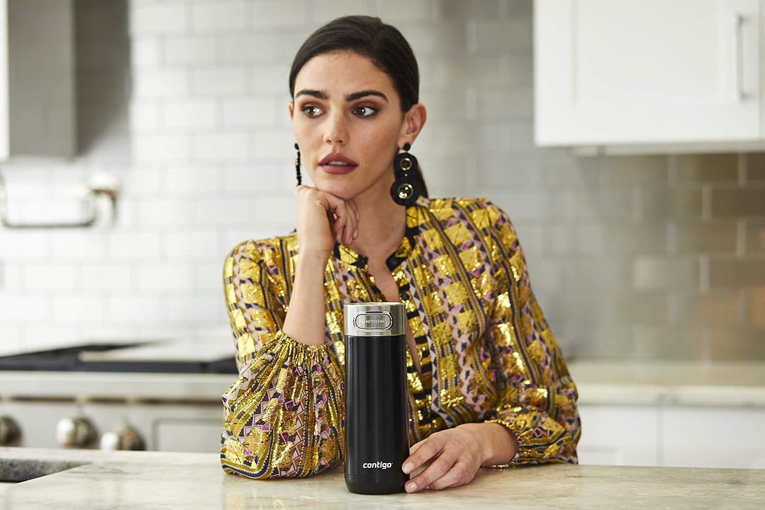 Thumbnail 8 de Contigo Luxe Autoseal ☕ Taza térmica inoxidable, sin BPA, portátil