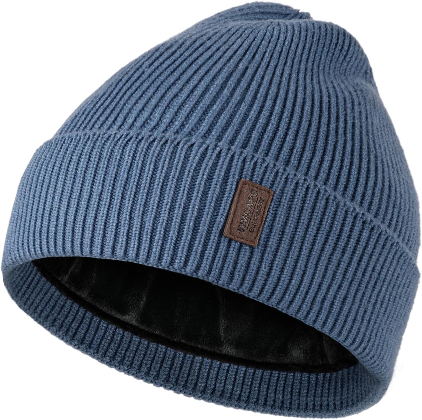 Detalle de Wmcaps Beanie Mütze warme Strickmütze für Herren