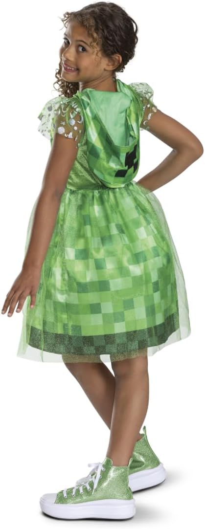 Detalle de Minecraft Disguise Creeper Kostüm Größe 10-12