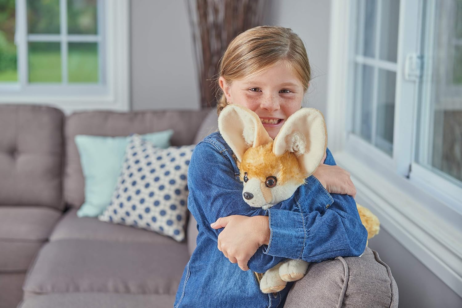 Detalle 2 de Wild Republic Cuddlekins Renard du Fennec 30 cm