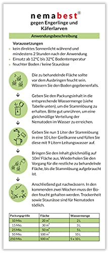 Thumbnail 1 de nemabest HB Nematoden für 100 m² (50 Mio.) gegen Engerlinge und Käferlarven