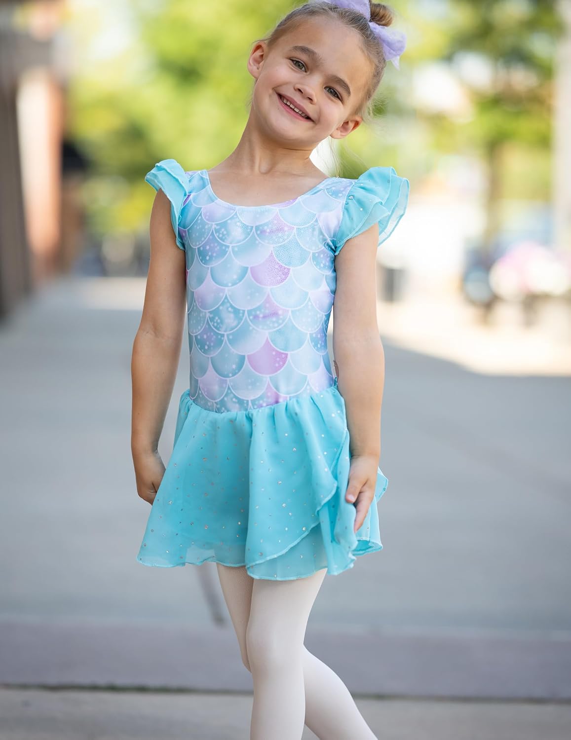 Thumbnail 5 de Justaucorps de ballet coton pour fille 120