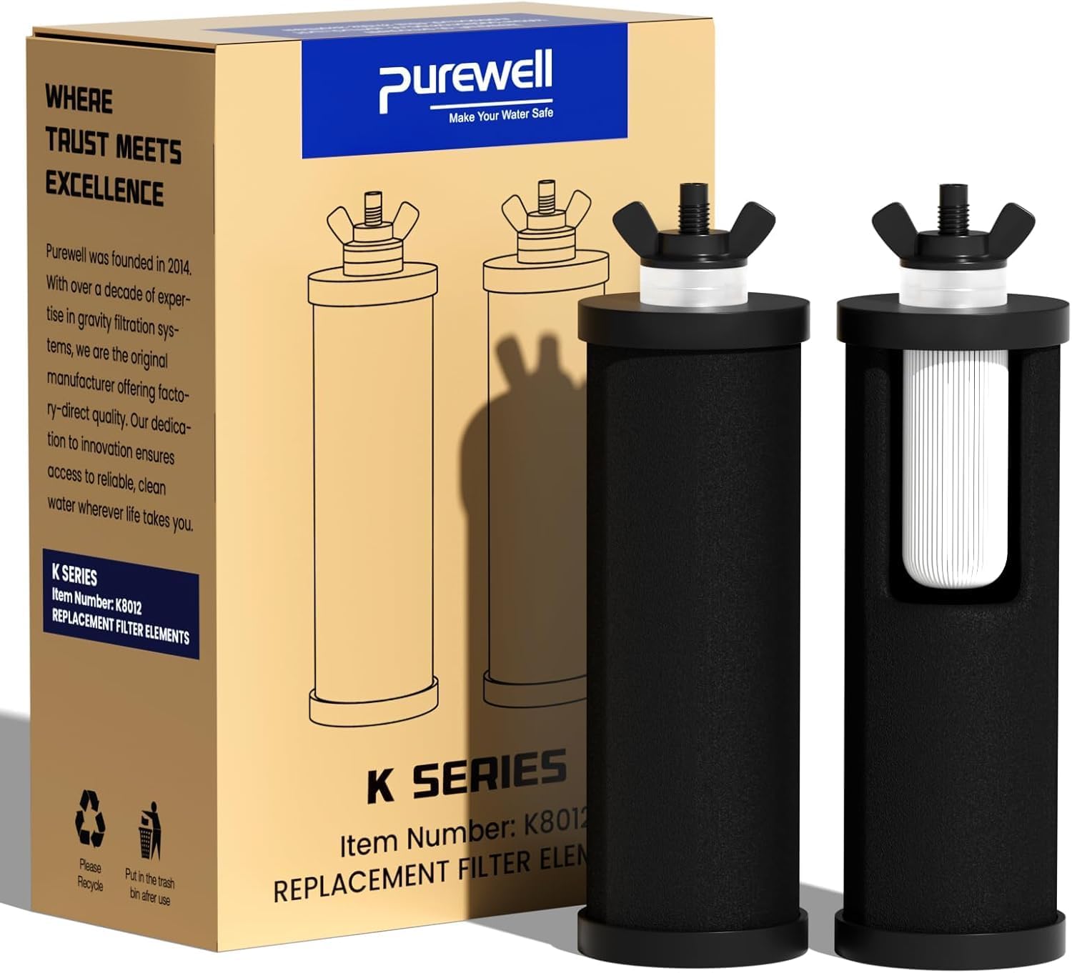 Purewell PB Filtres de rechange 3 000 gal