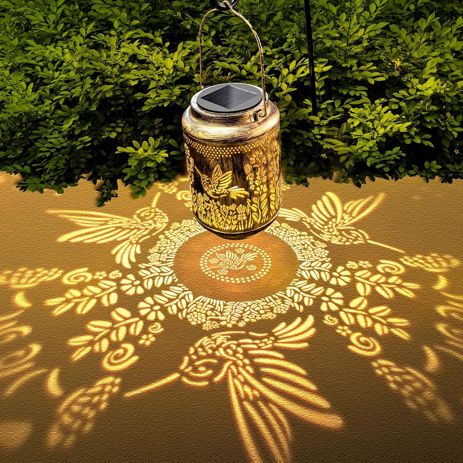 Detalle 2 de Hummingbird Solar Lantern 4.7in x 7.1in
