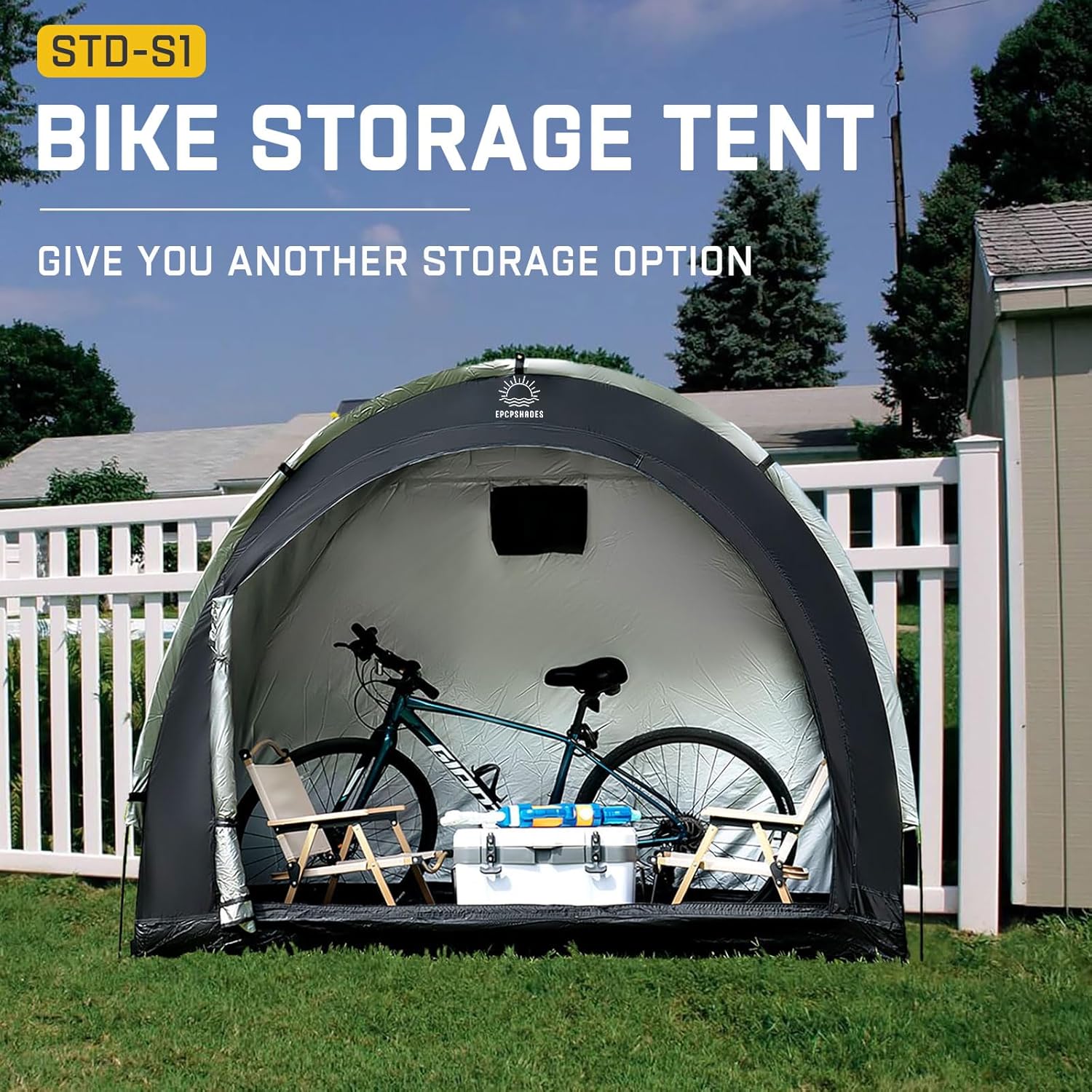 Thumbnail 6 de EPCPSHADES Bike Storage Tent