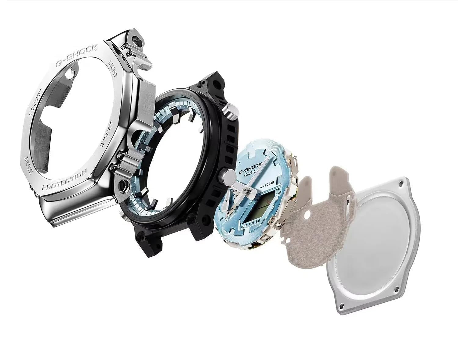 Casio G-Shock wristwatch GM-2110D-7AER