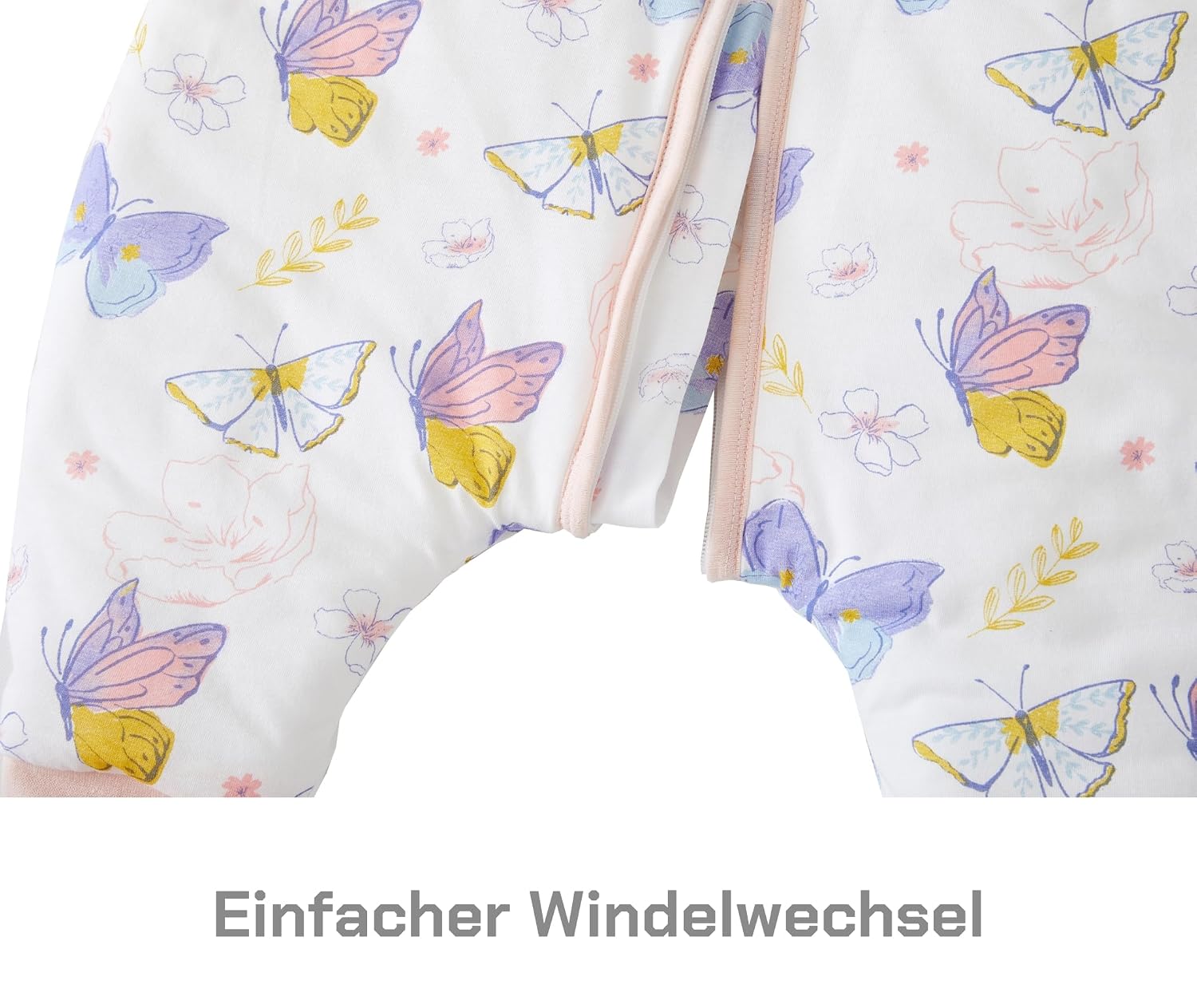 Thumbnail 6 de Teechodina Baby-Schlafsack mit Füßen im 2er-Set (2,5 Tog, Baumwolle) für Winter – ca. 100 cm / 110–120 cm