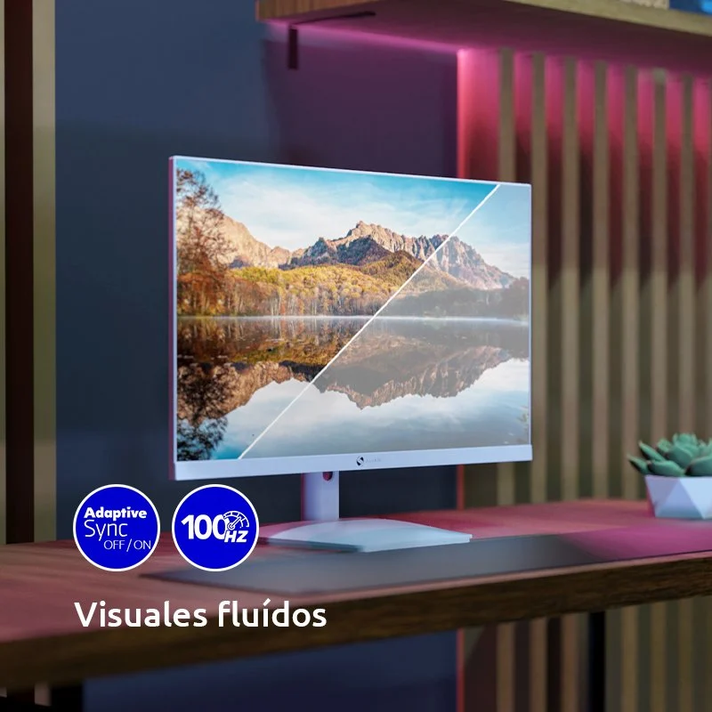 Thumbnail 2 de Alurin ALU-24-100IPS-F 24" IPS FHD 100 Hz FreeSync Blanco