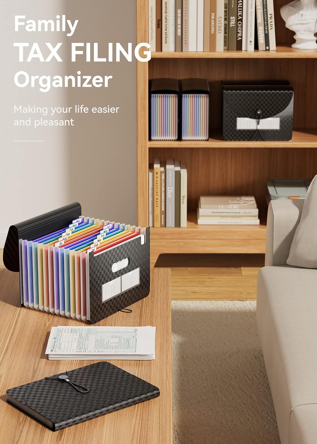 Thumbnail 5 de ABC life Expanding File Organiser 13-pocket 13" x 9.4