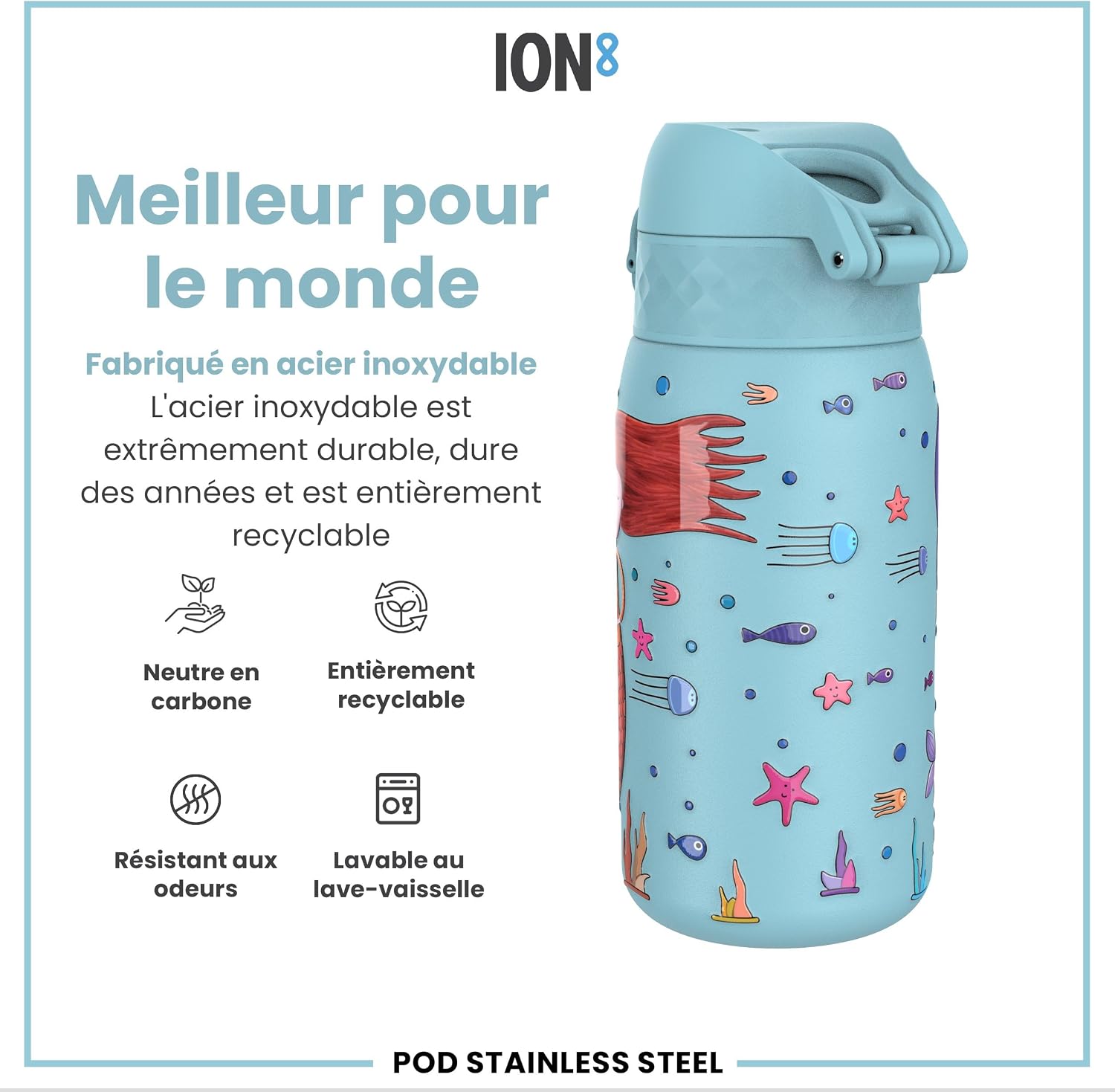 Thumbnail 4 de Ion8 Gourde Enfant 400ml 🥤