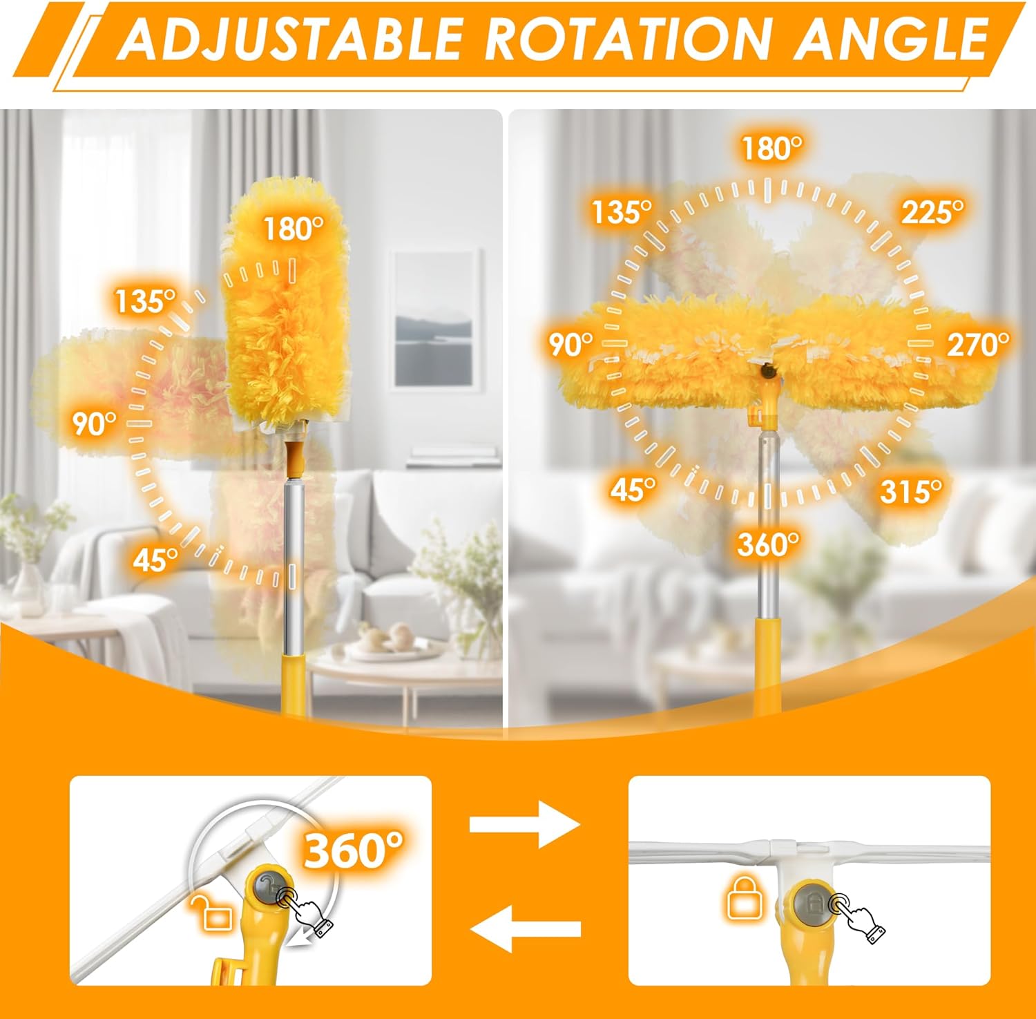 Thumbnail 6 de NEWE Dusters Kit with 65in Handle