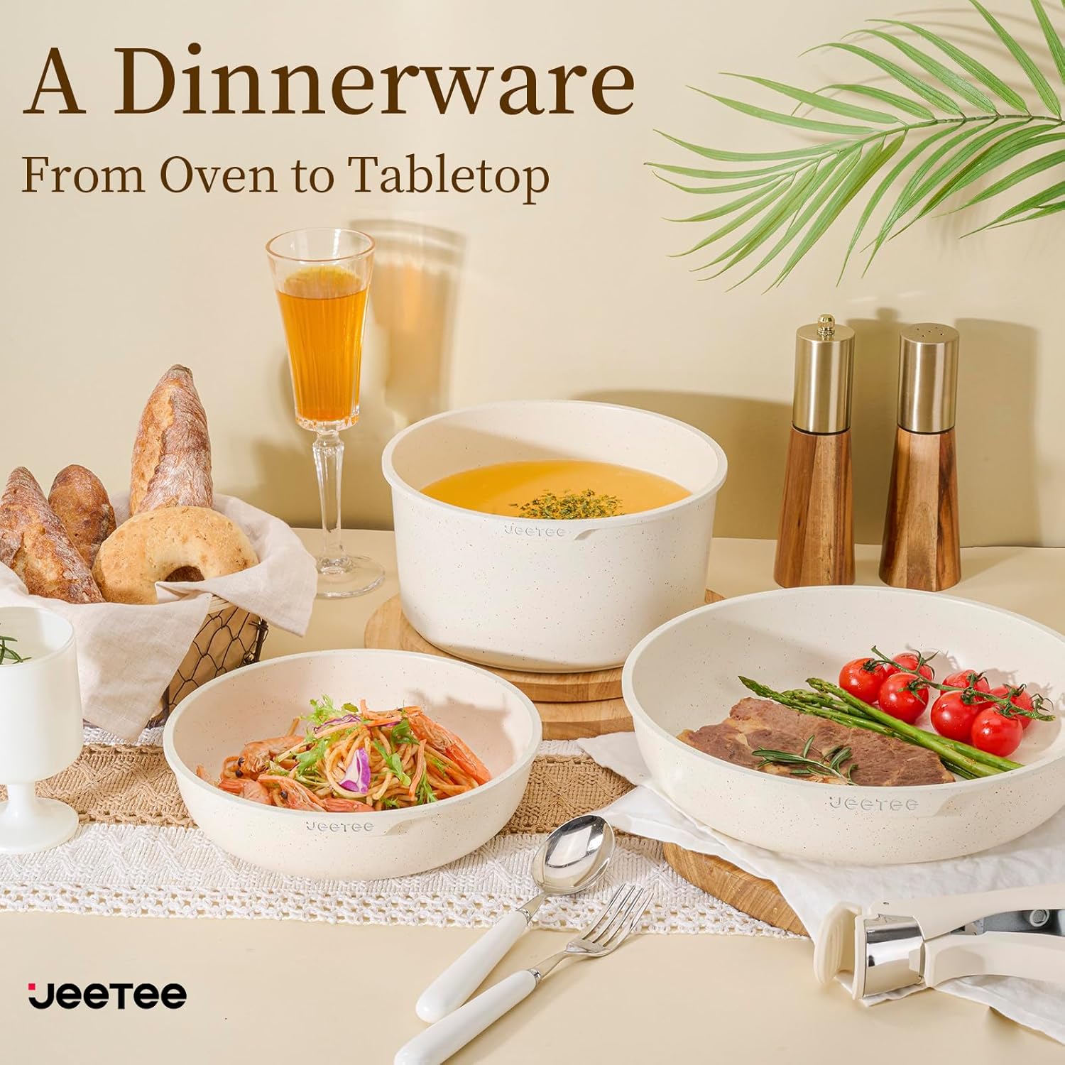 Thumbnail 5 de JEETEE 17pc Nonstick Cookware Set