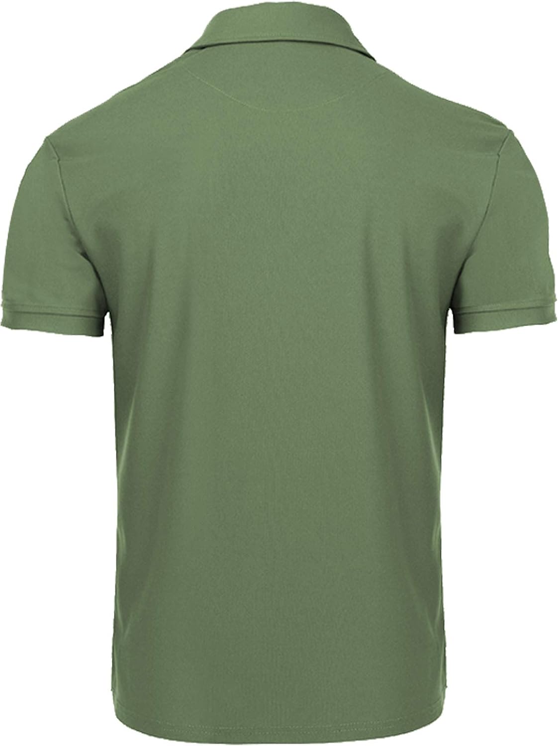 Detalle 2 de JACKETOWN Polo Shirt da Uomo a Manica Corta ad Asciugatura Rapida, Regular Fit per Tennis e Golf