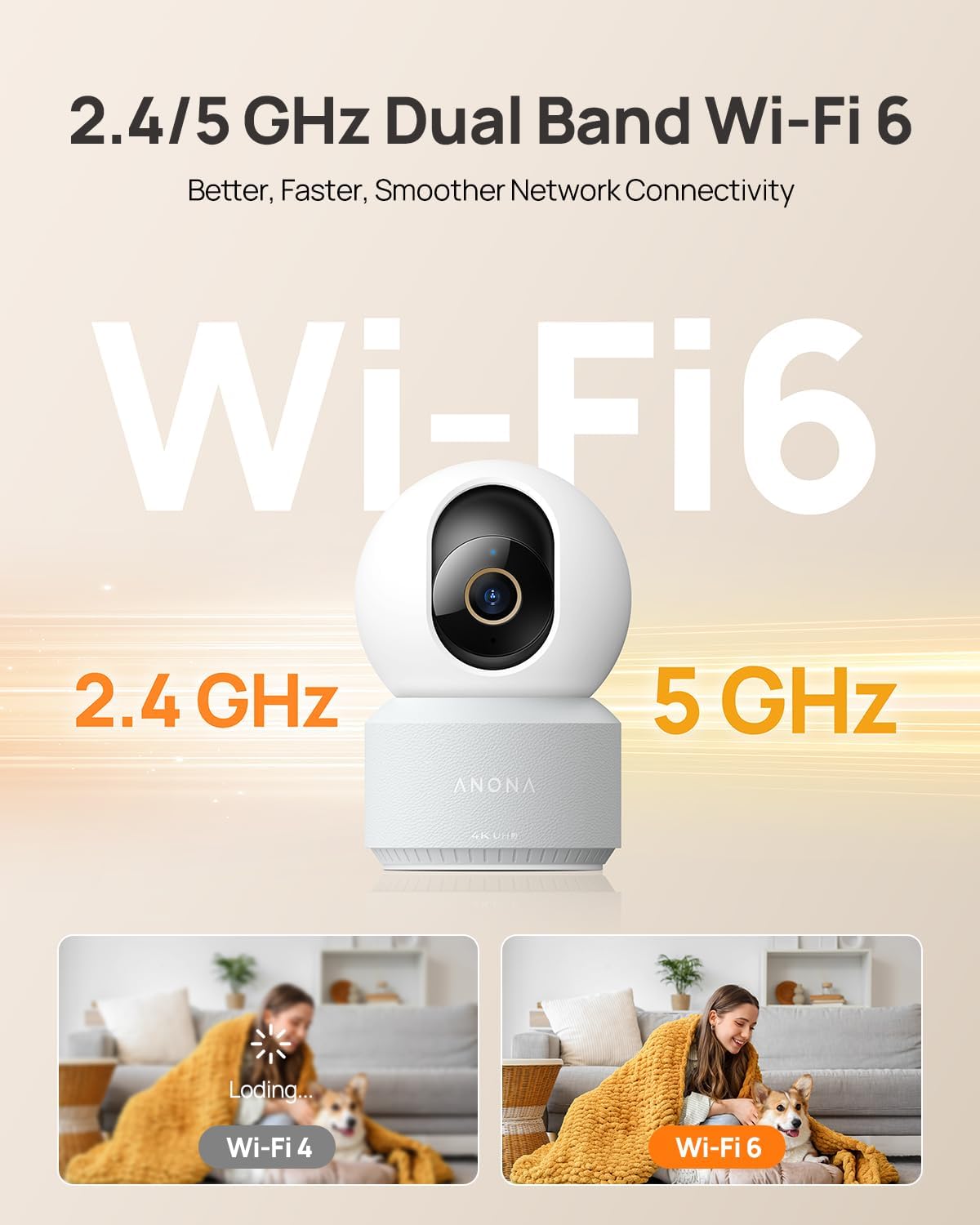 Thumbnail 4 de Anona 4K Indoor Camera 360° Pan-Tilt