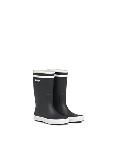Detalle de Aigle Lolly Pop 2 – Bottes Imperméables Enfant Marine/Blanc, 36 EU