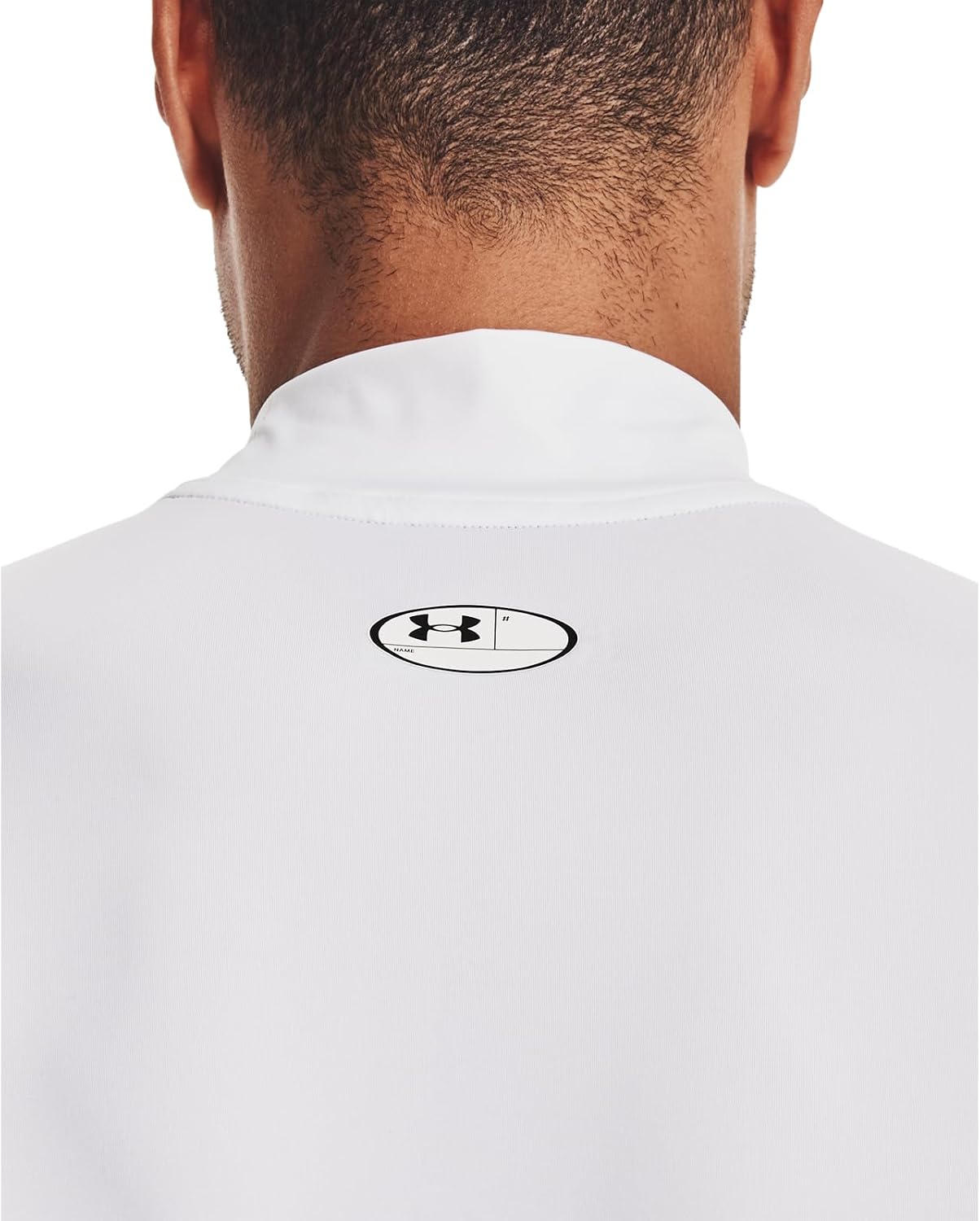 Thumbnail 6 de Under Armour UA HG Armour Comp Mock sleeveless top (White/Black), size XL