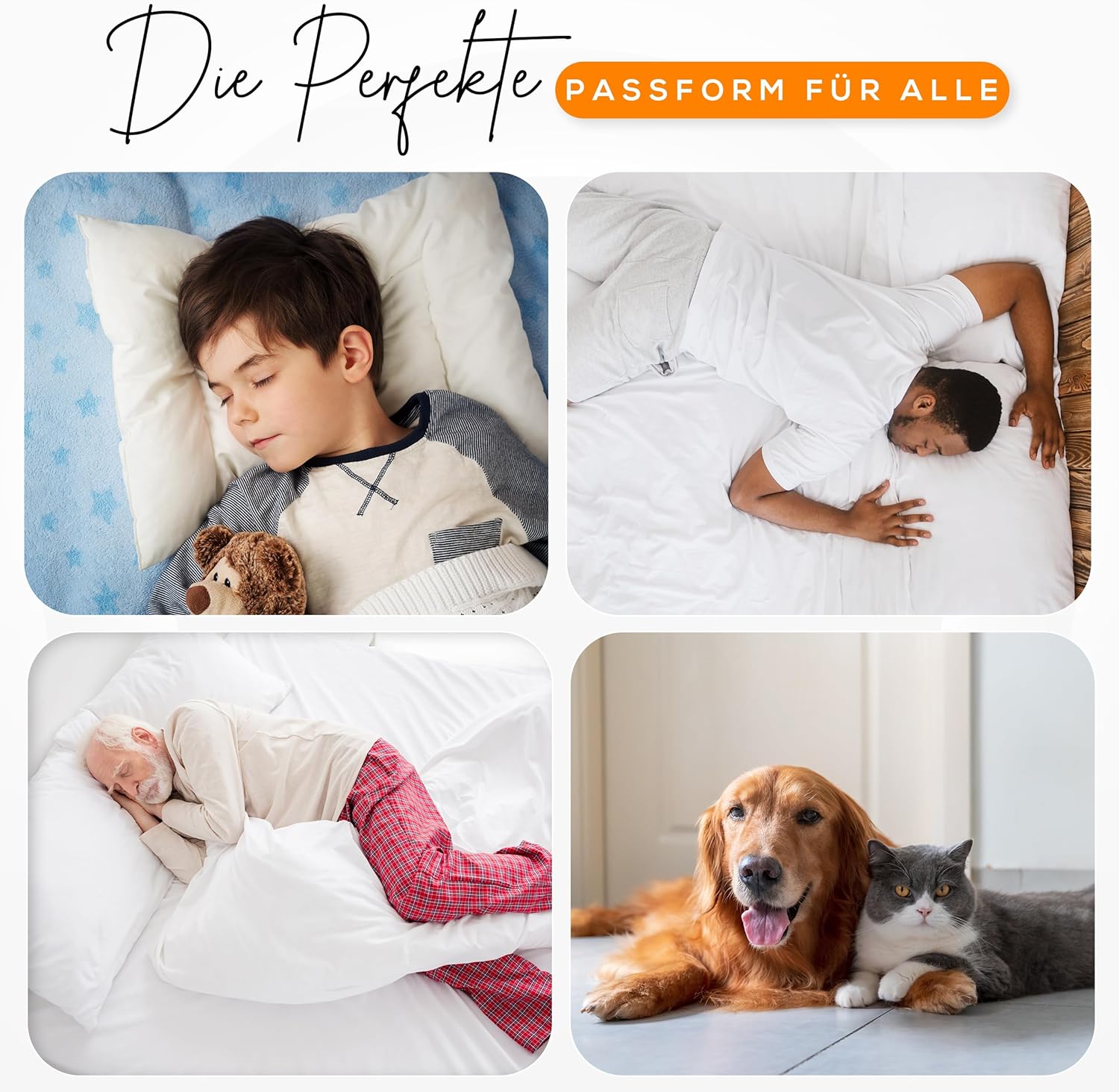 Thumbnail 3 de Utopia Bedding Bettunterlagen 75 x 90 cm (1er-Pack) Weiß/Blau – wasserdicht & waschbar als Matratzenschoner