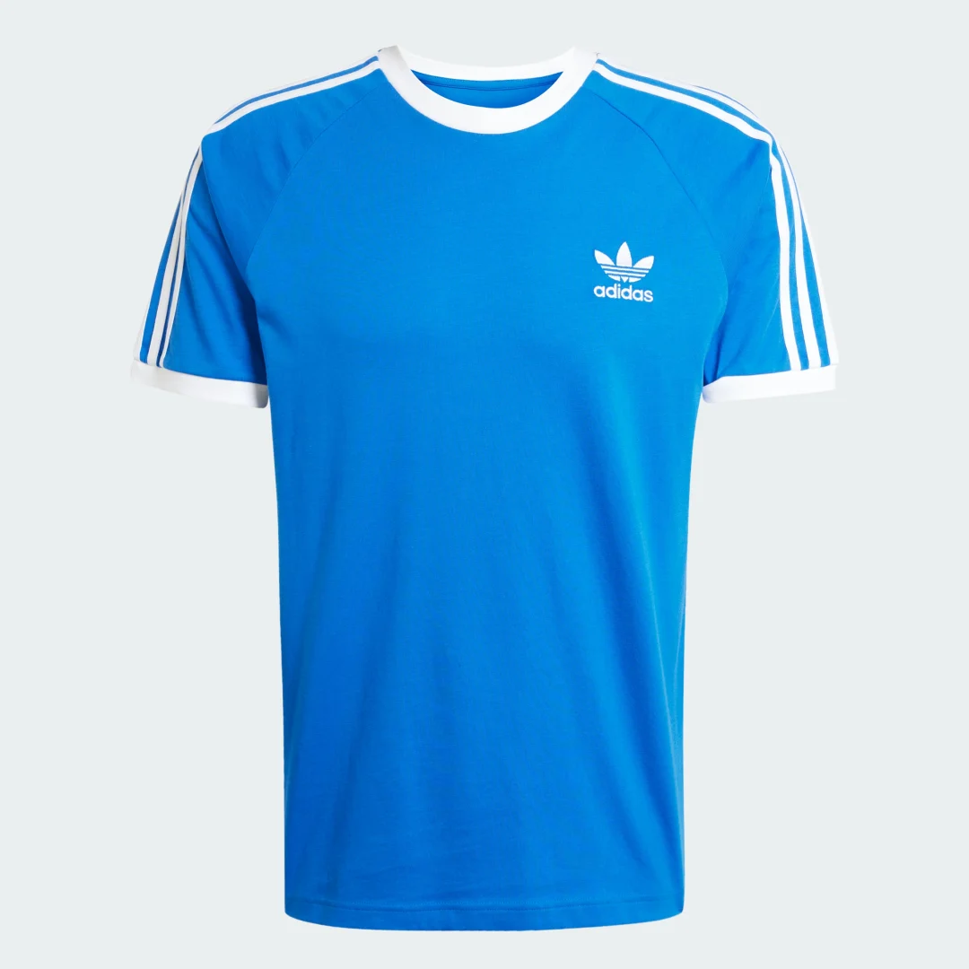 Thumbnail 3 de Camiseta Adicolor Classics 3 Stripes de Adidas — Azul