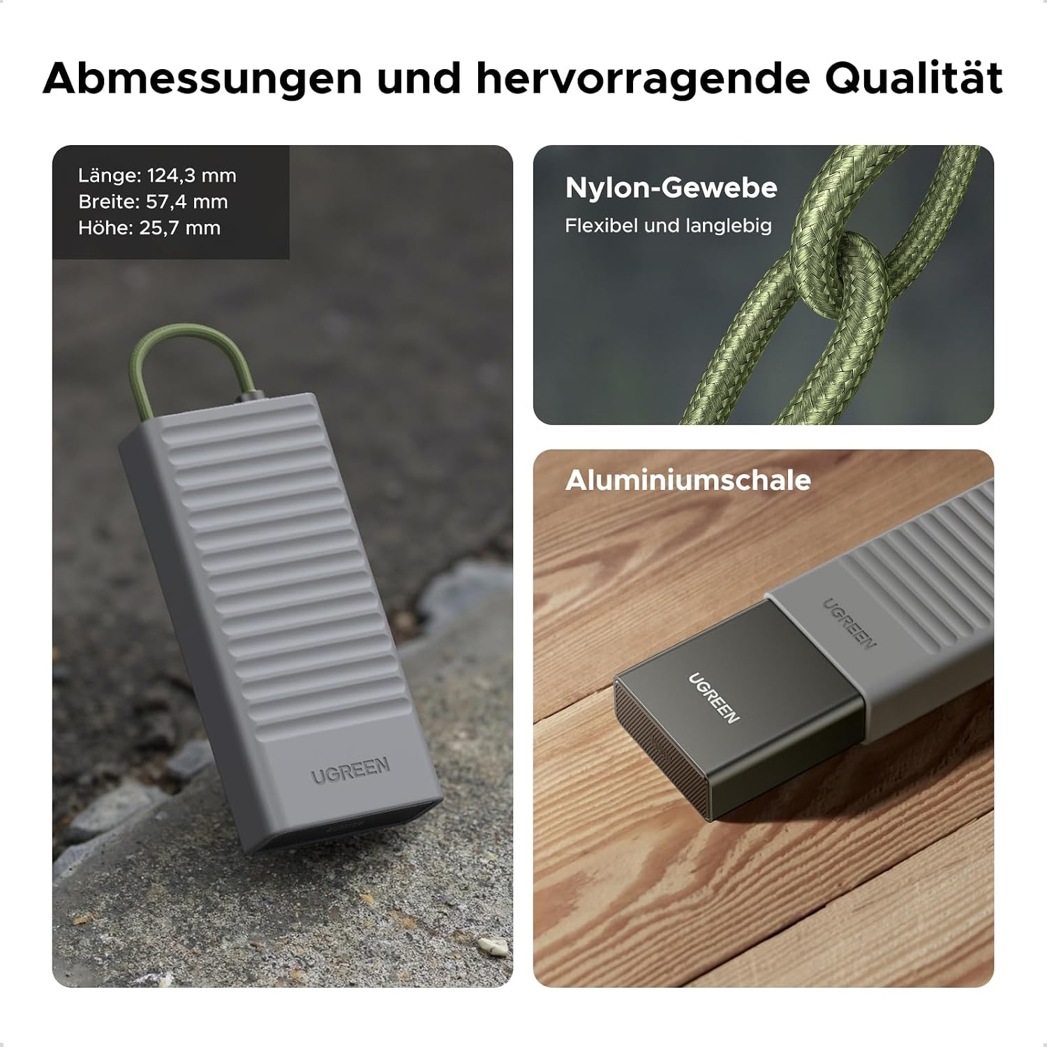 Thumbnail 5 de UGREEN Kartenleser mit USB‑C und USB‑A, SD/TF, 10‑Slots