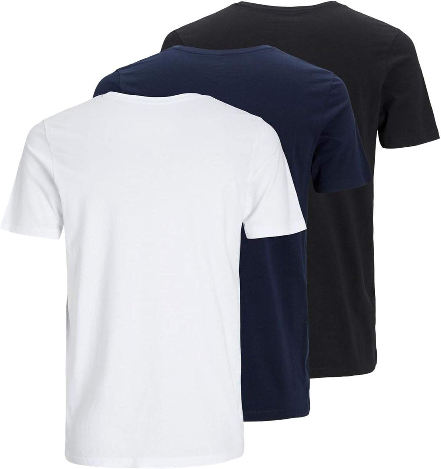 Thumbnail 3 de JACK & JONES Jjecorp Logo Tee Herren T-Shirt im 2er Pack (Crew Neck, kurzarm)