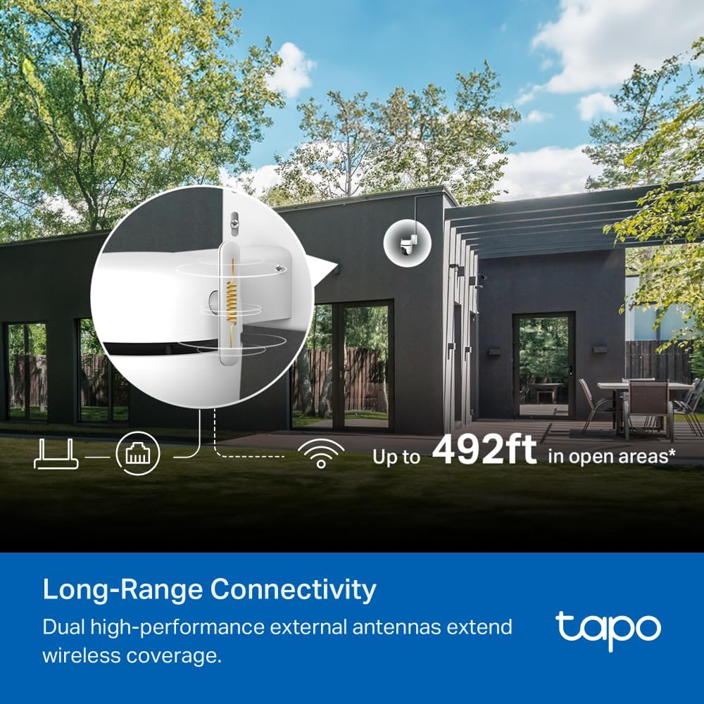 Thumbnail 5 de Tapo VistaCam 360° 3K 5MP Outdoor Camera